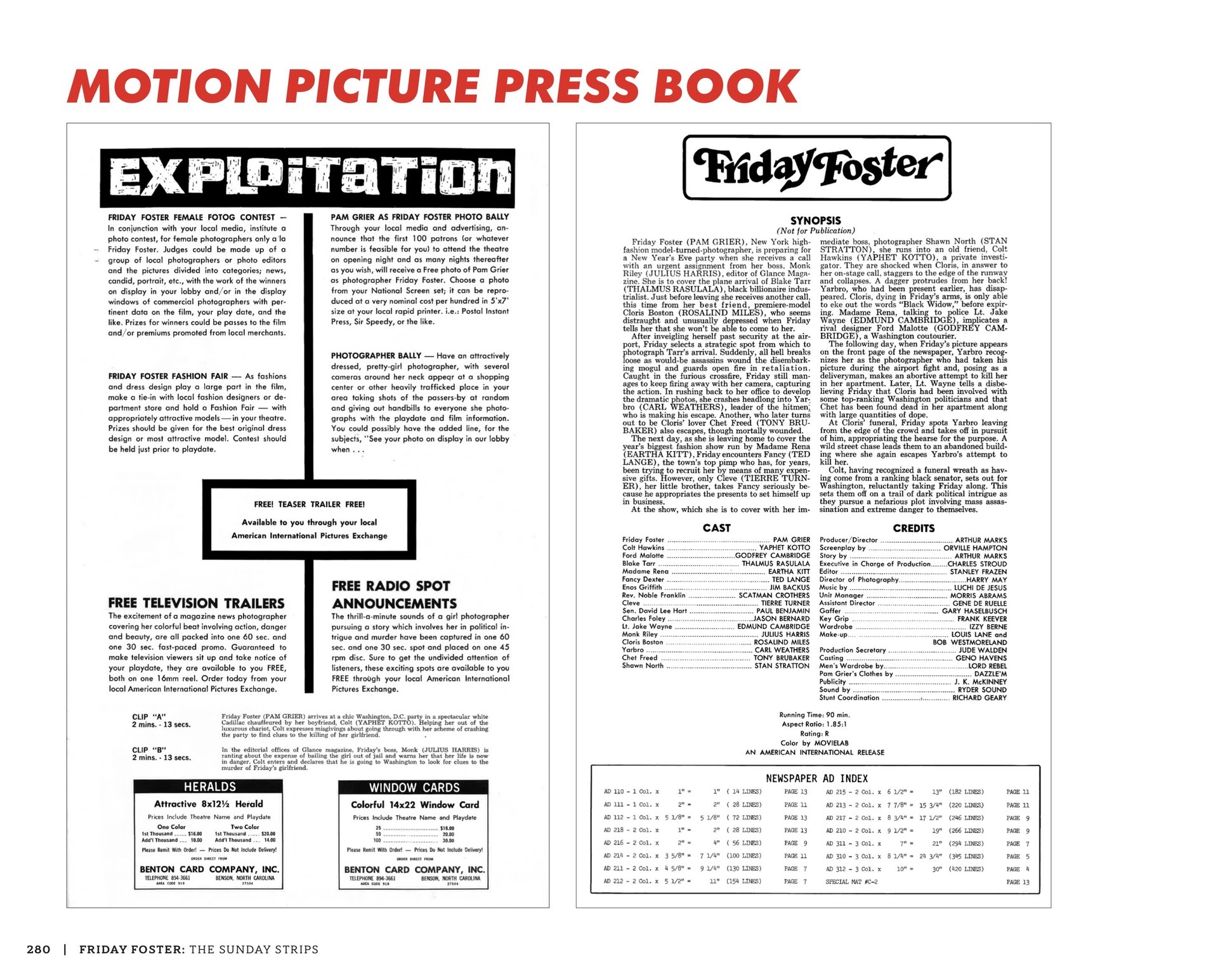 Read online Friday Foster: The Sunday Strips comic -  Issue # TPB (Part 3) - 81