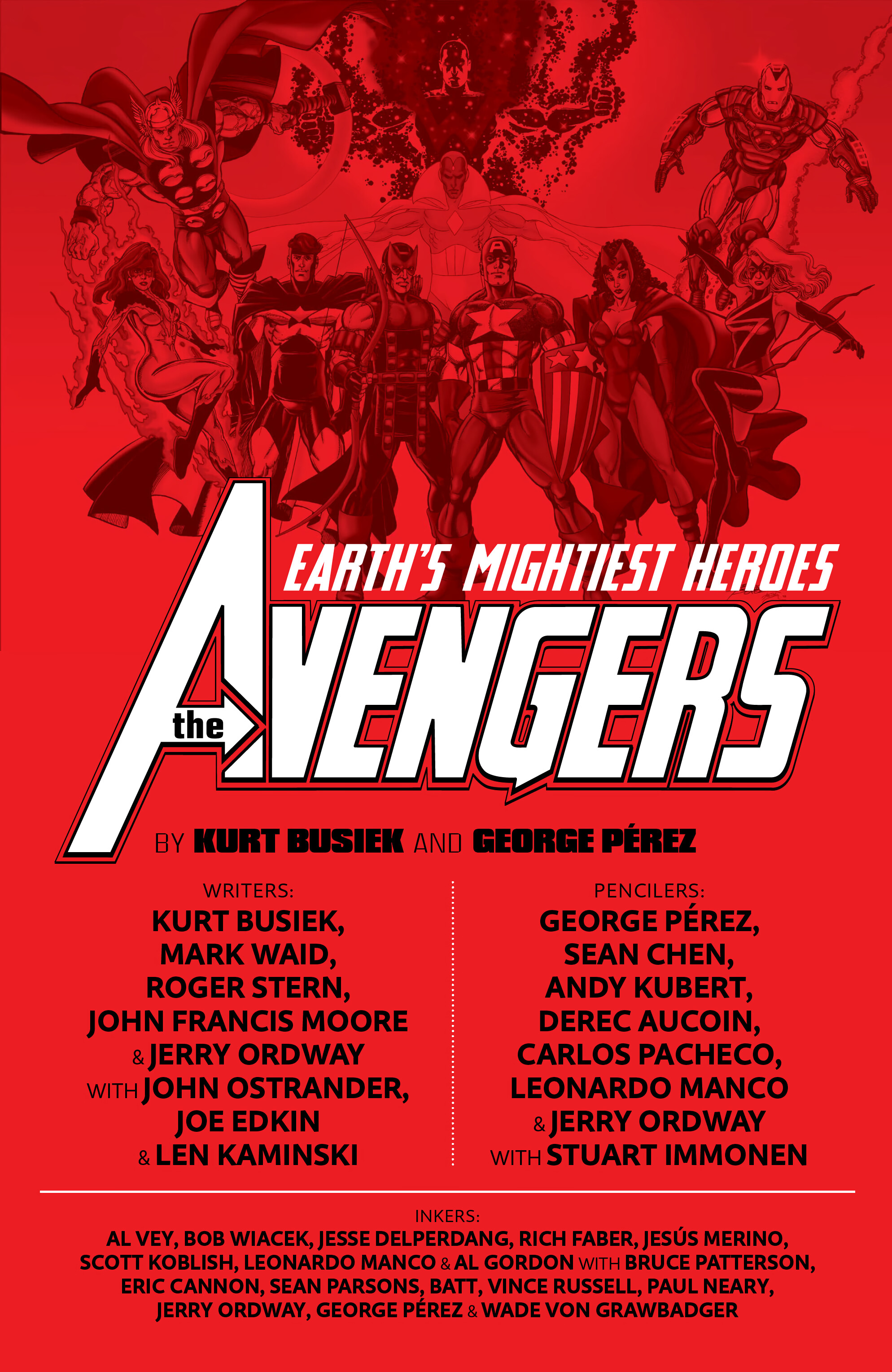 Read online Avengers By Kurt Busiek & George Perez Omnibus comic -  Issue # TPB (Part 1) - 4