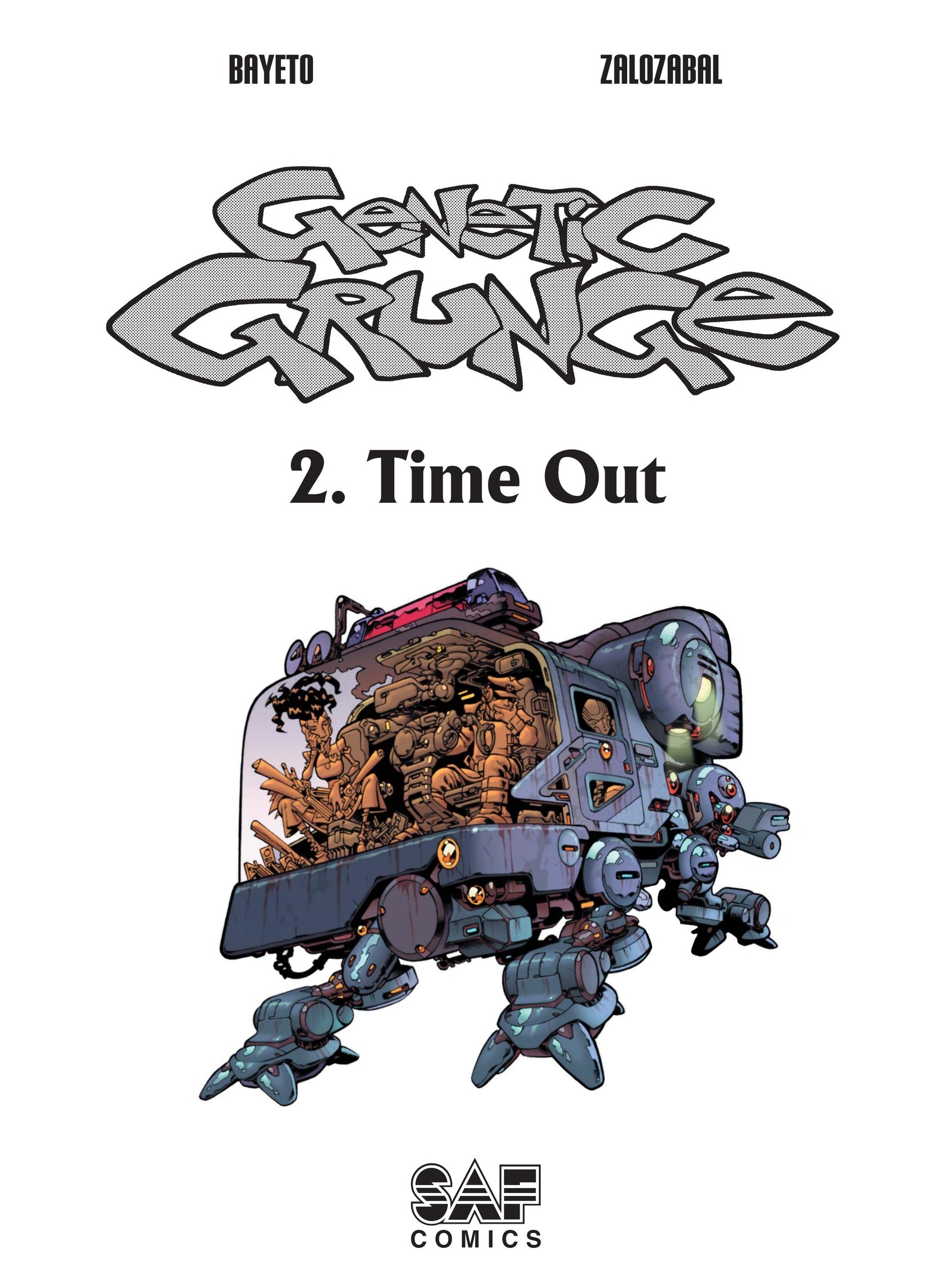 Read online Genetic Grunge comic -  Issue #2 - 3
