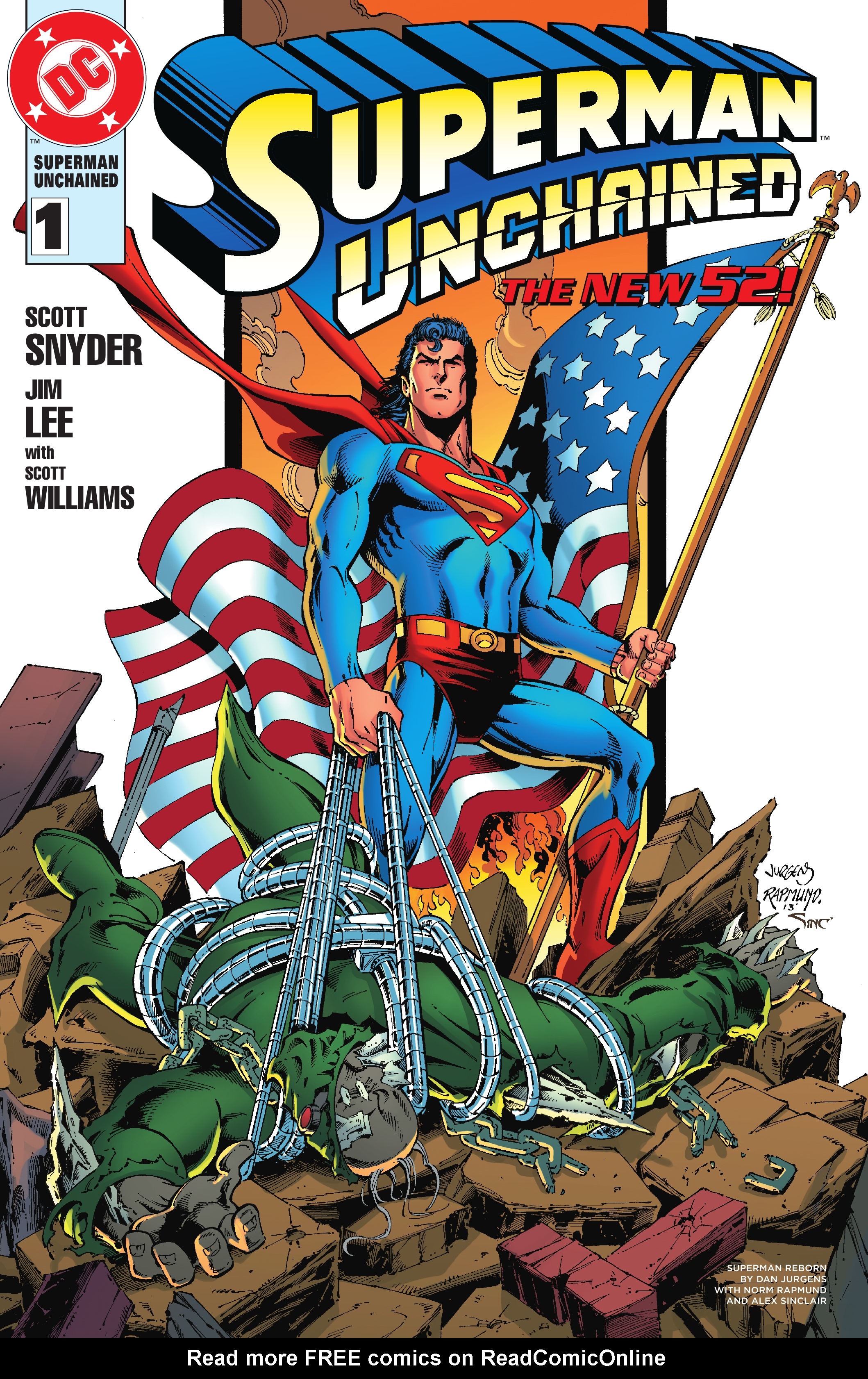 Read online Superman Unchained Deluxe Edition comic -  Issue # TPB (Part 3) - 45