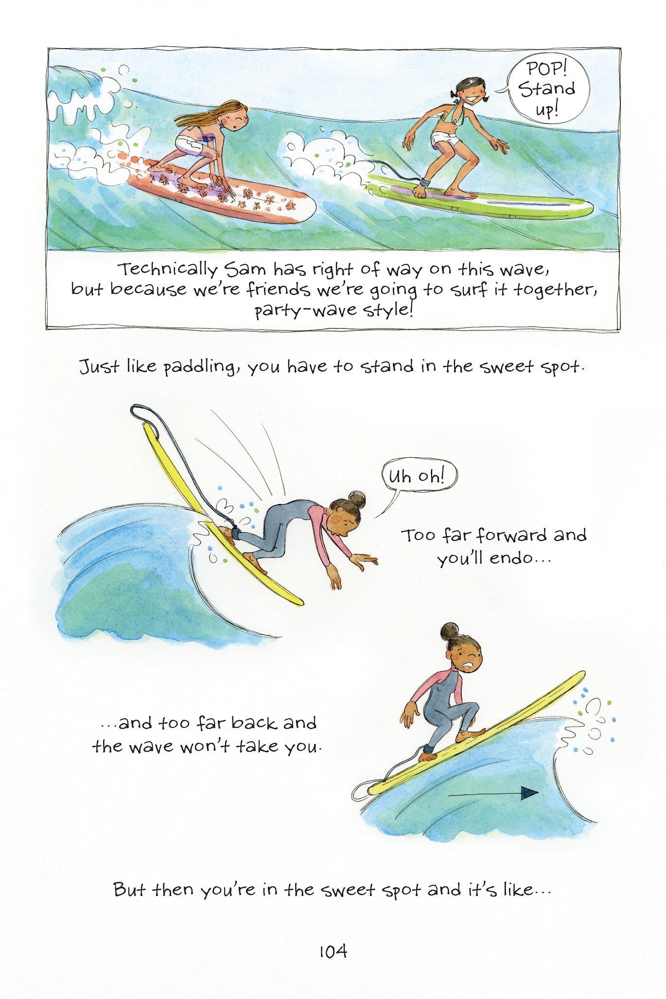 Read online The Science of Surfing: A Surfside Girls Guide to the Ocean comic -  Issue # TPB - 104