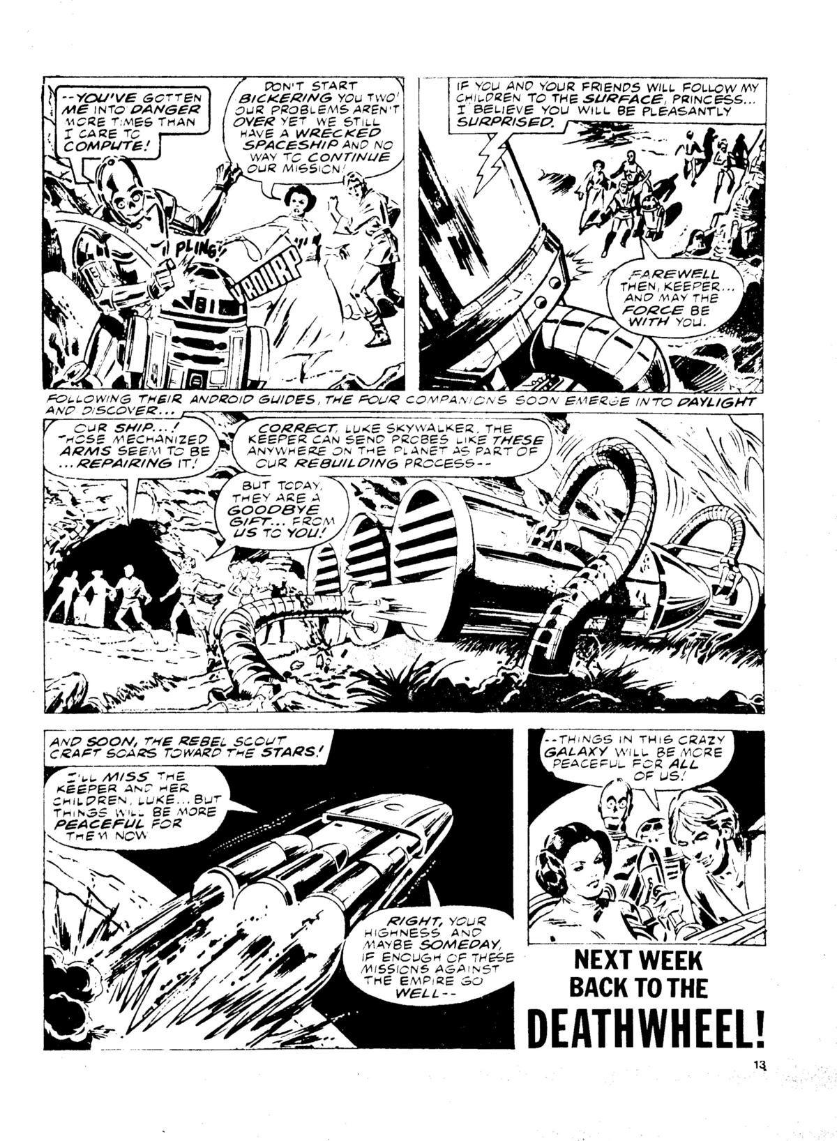 Read online Star Wars Weekly comic -  Issue #50 - 13