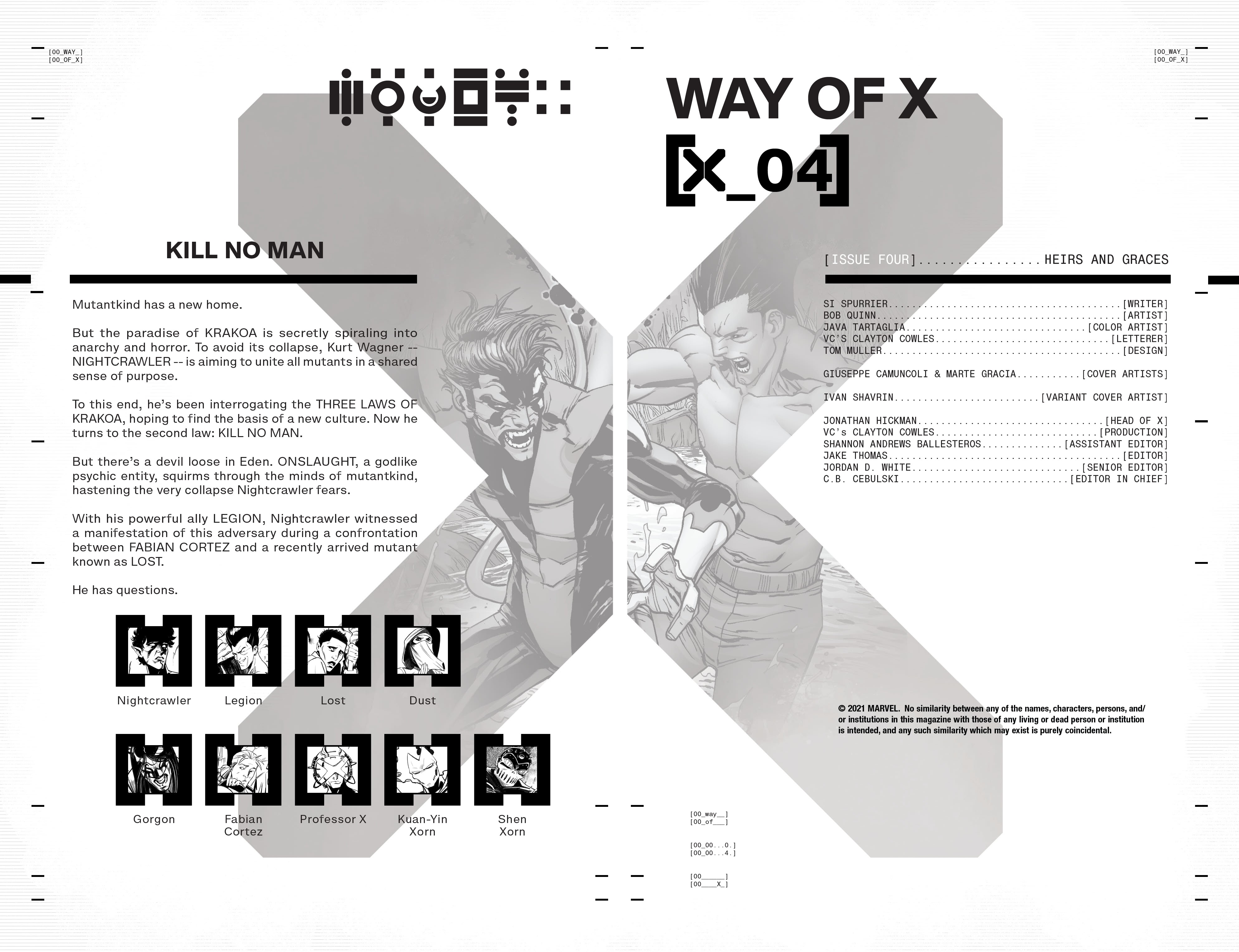 Read online Way Of X comic -  Issue #4 - 10