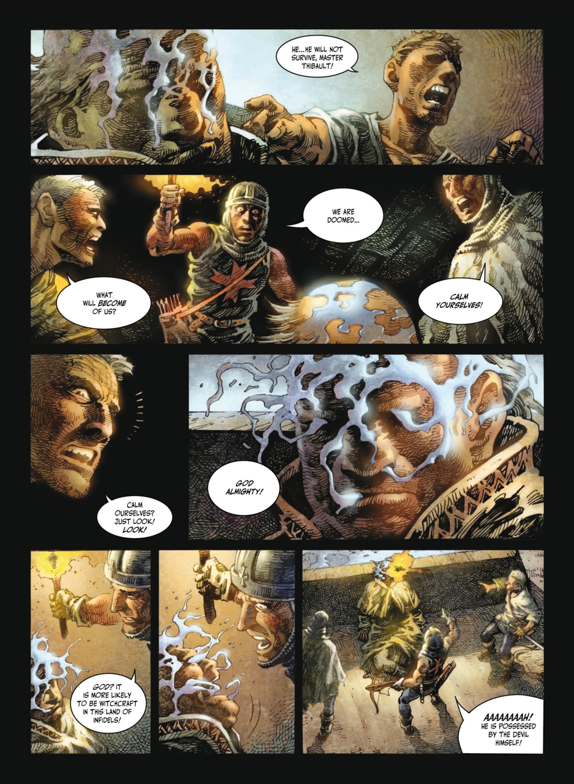 Read online Crusades comic -  Issue #2 - 10
