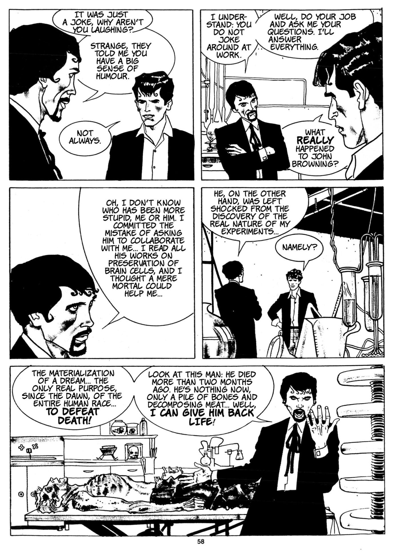 Read online Dylan Dog (1986) comic -  Issue #1 - 58