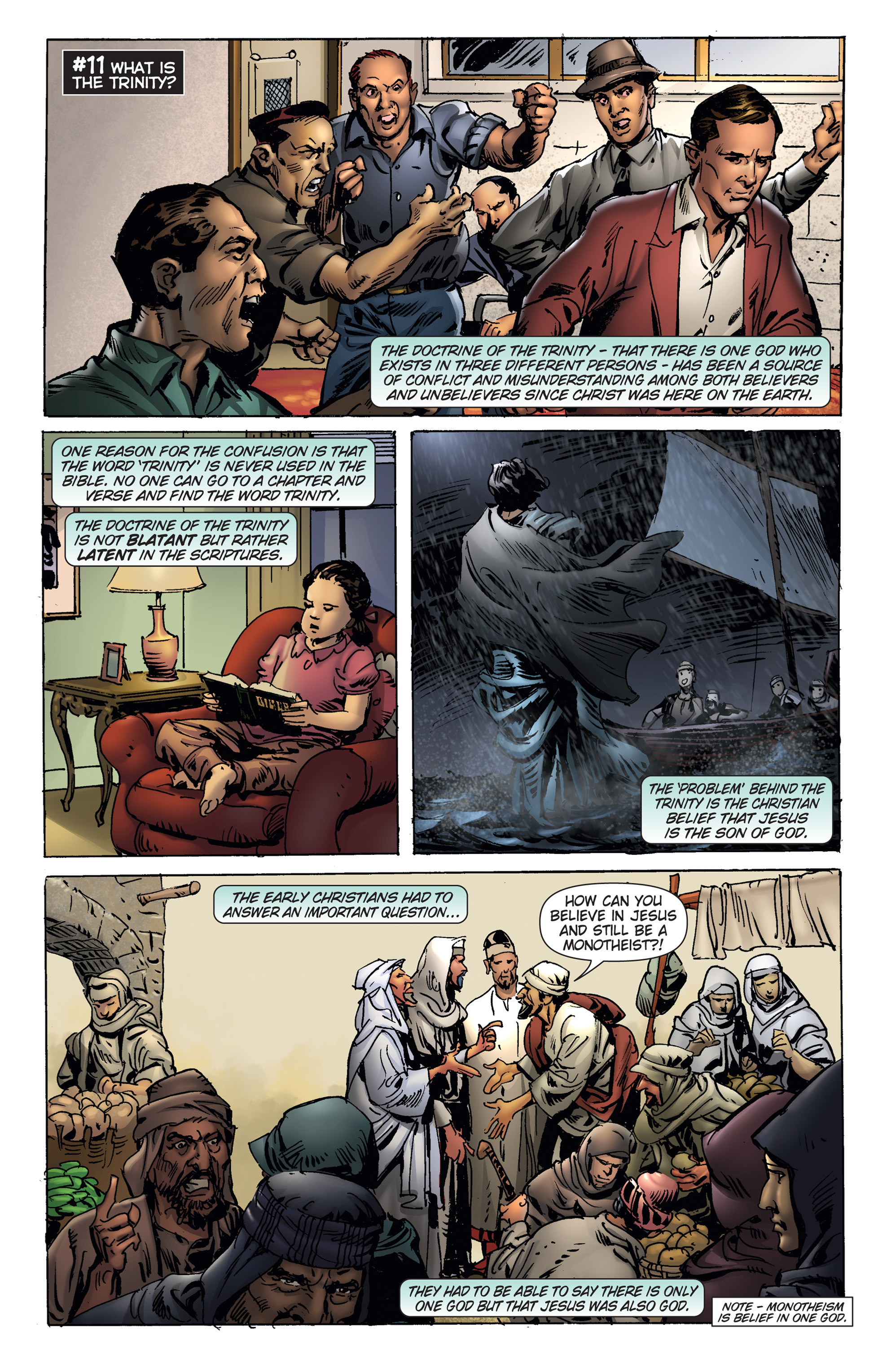 Read online 101 Questions About the Bible and Christianity comic -  Issue #3 - 17