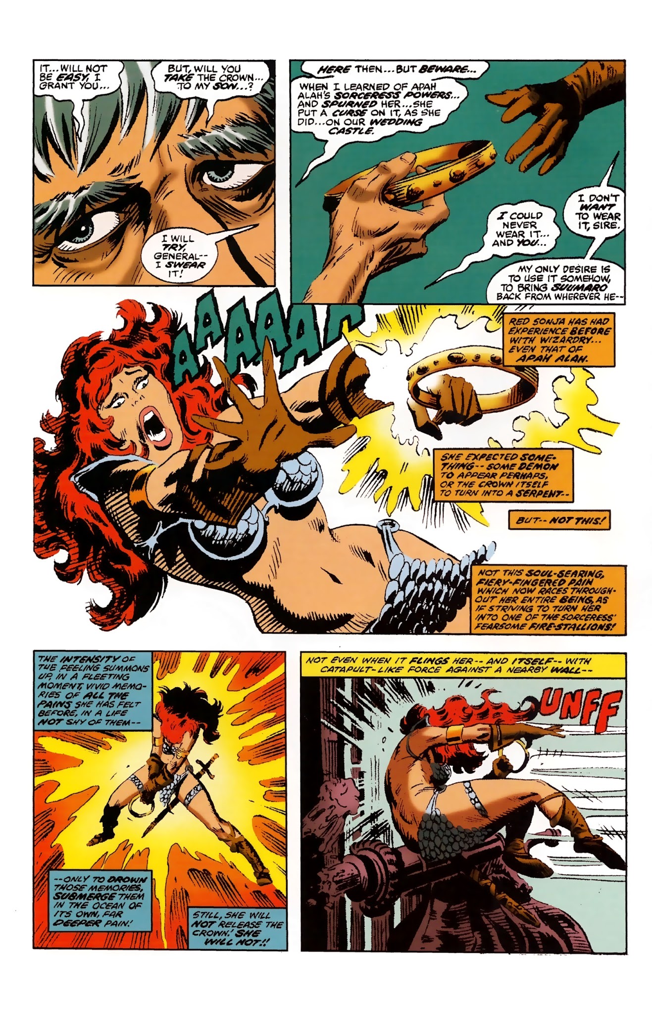 Read online The Adventures of Red Sonja comic -  Issue # TPB 3 - 102