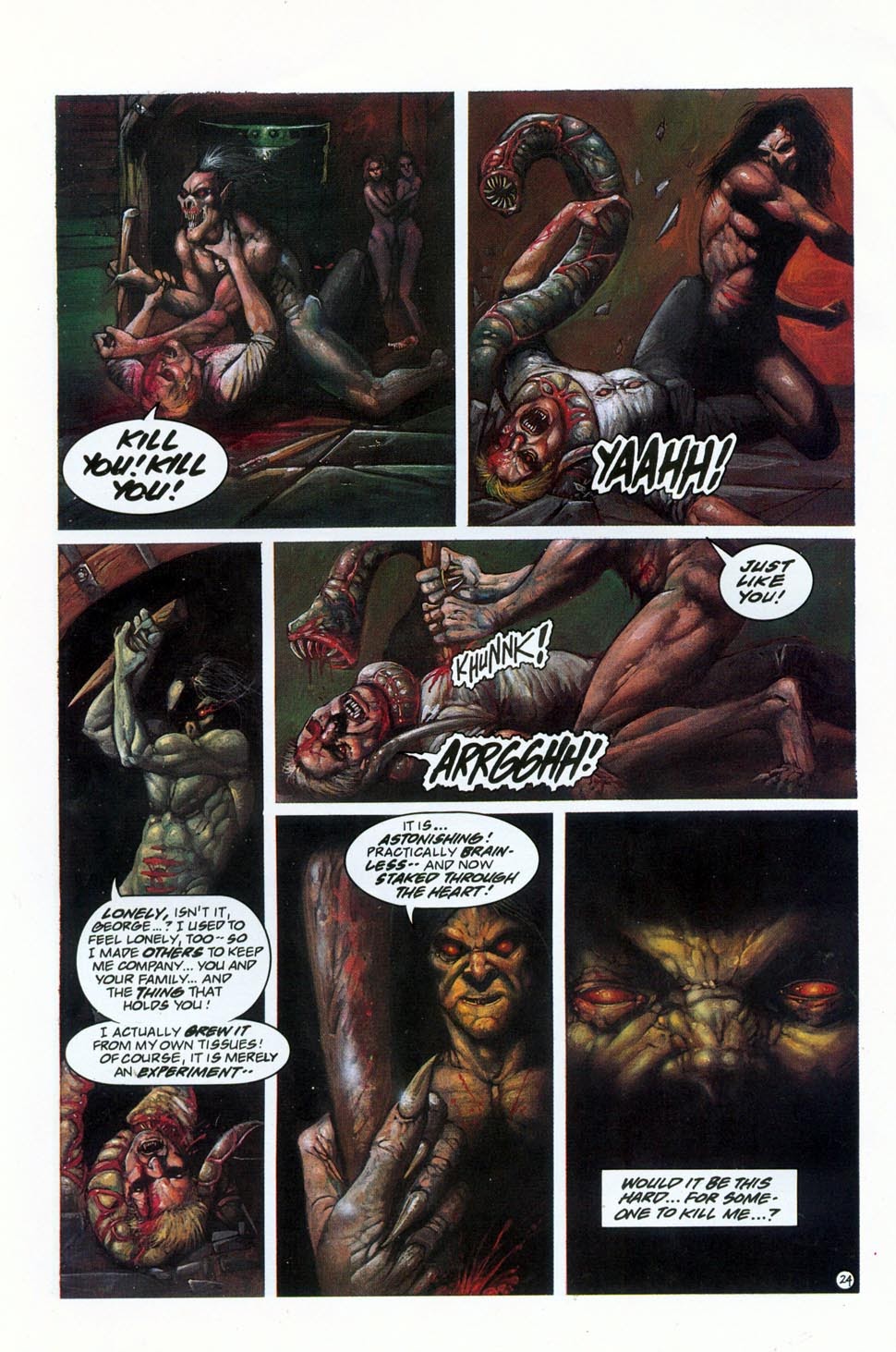 Read online Necroscope Book II: Wamphyri comic -  Issue #2 - 26