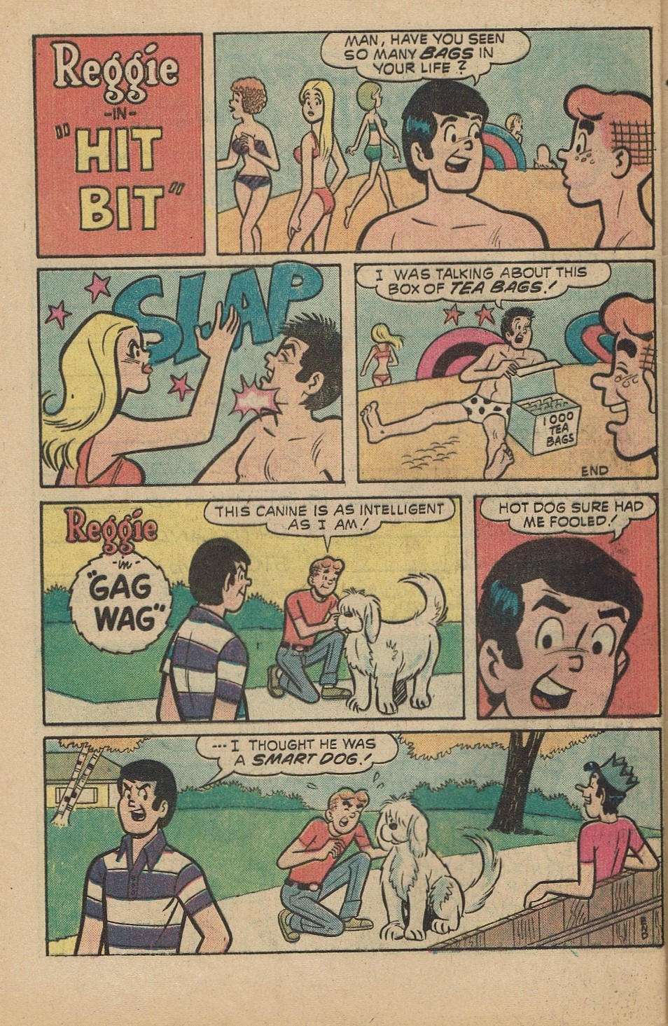 Read online Reggie's Wise Guy Jokes comic -  Issue #35 - 32