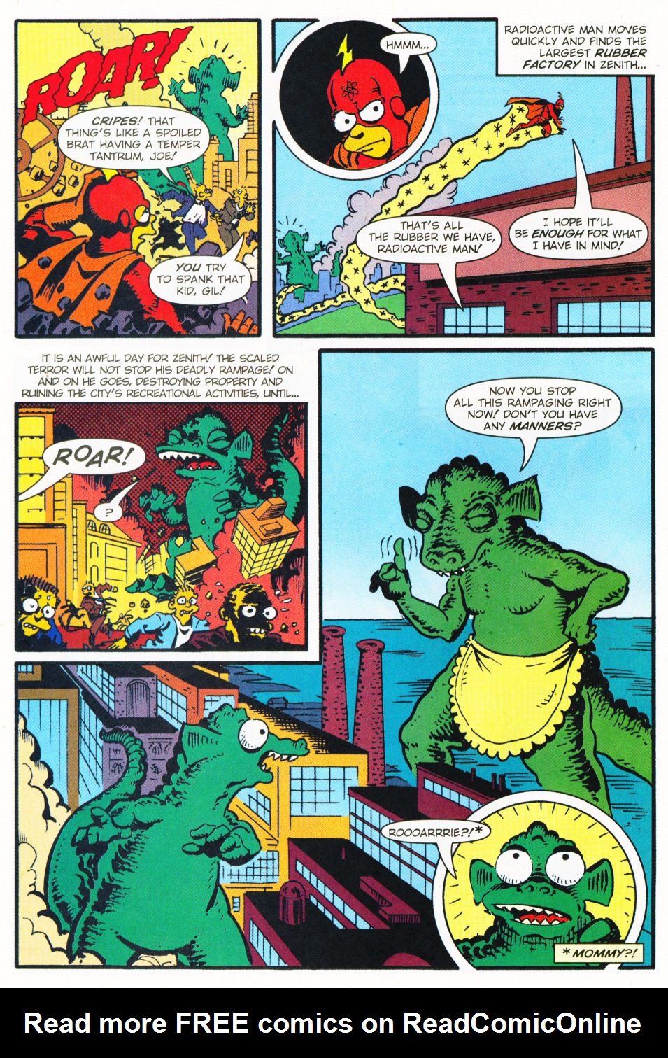 Read online Bongo Comics Presents Simpsons Super Spectacular comic -  Issue #1 - 43