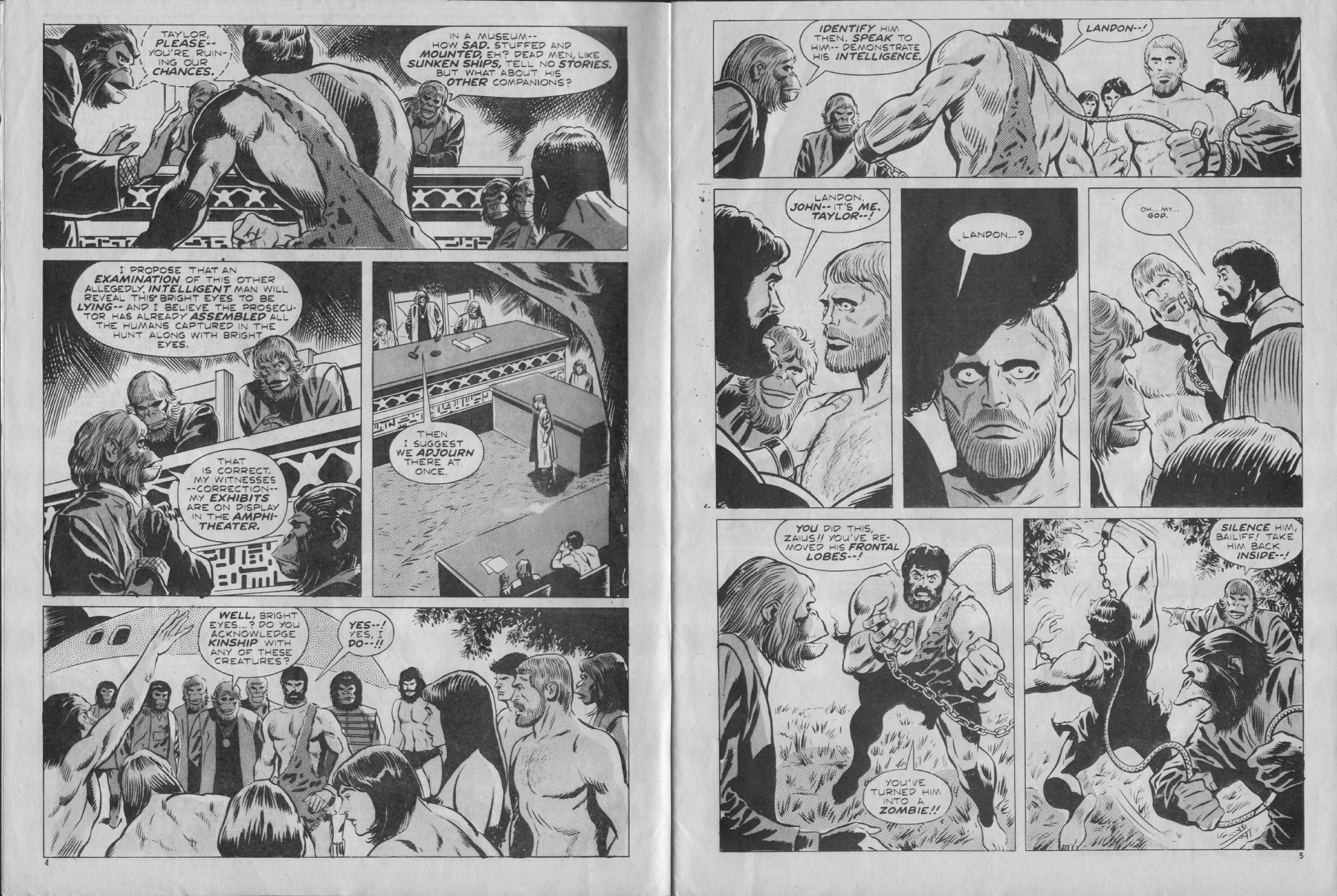 Read online Planet of the Apes (1974) comic -  Issue #7 - 3