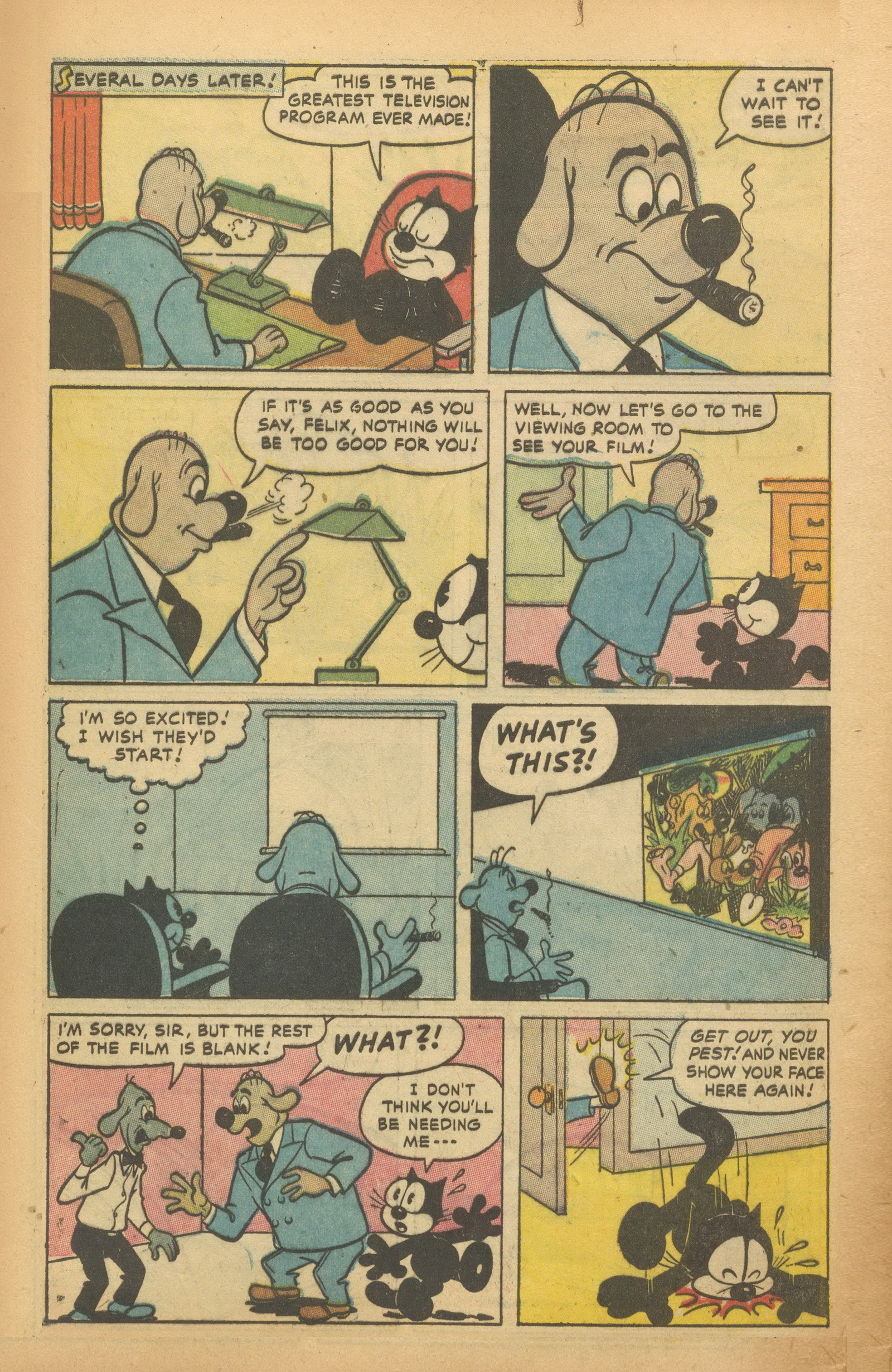 Read online Felix the Cat (1955) comic -  Issue #62 - 27