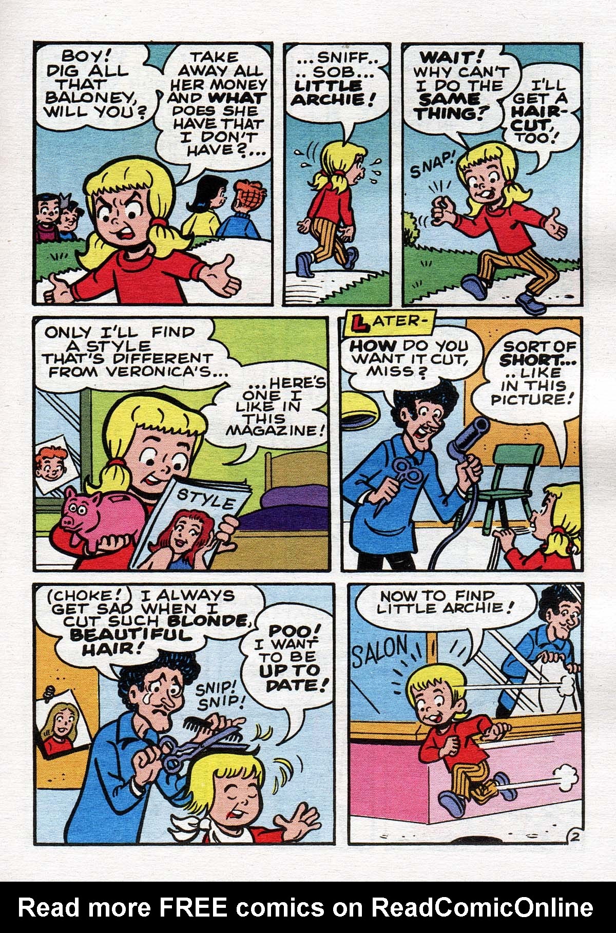 Read online Archie's Double Digest Magazine comic -  Issue #150 - 111
