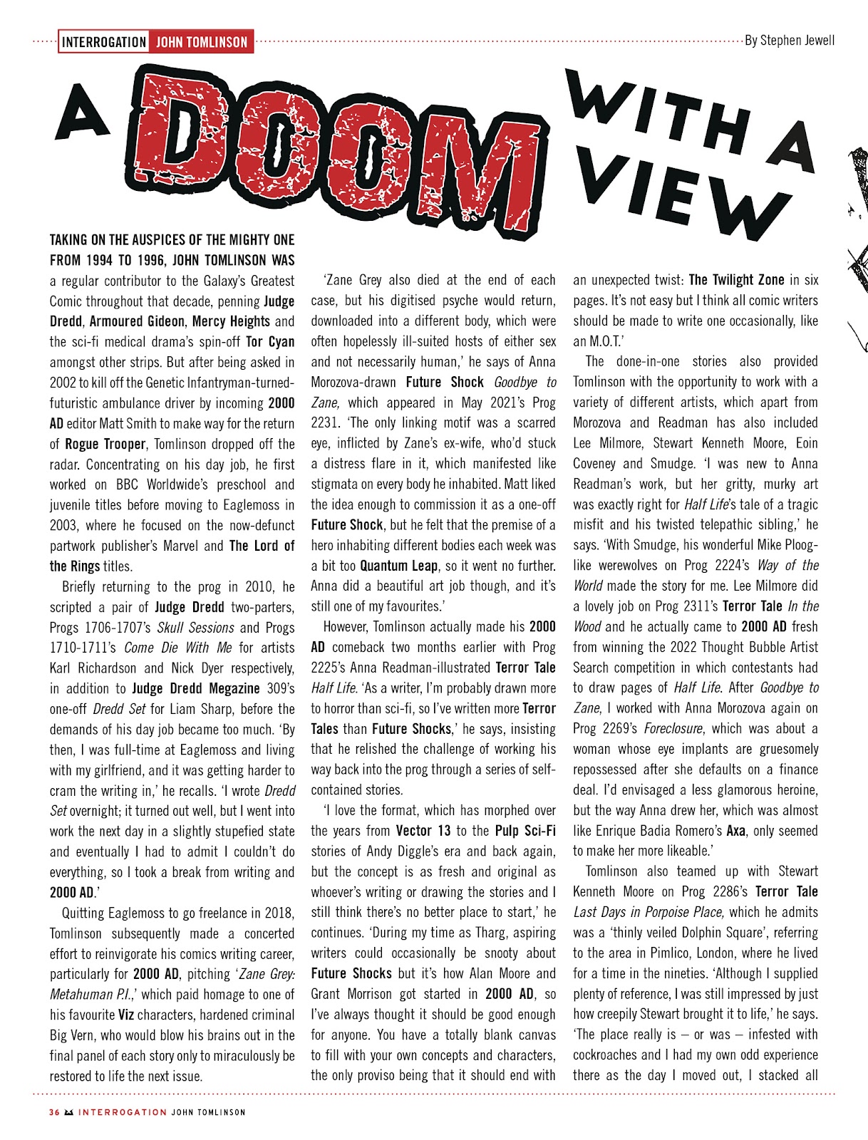 Judge Dredd Megazine (Vol. 5) issue 461 - Page 38