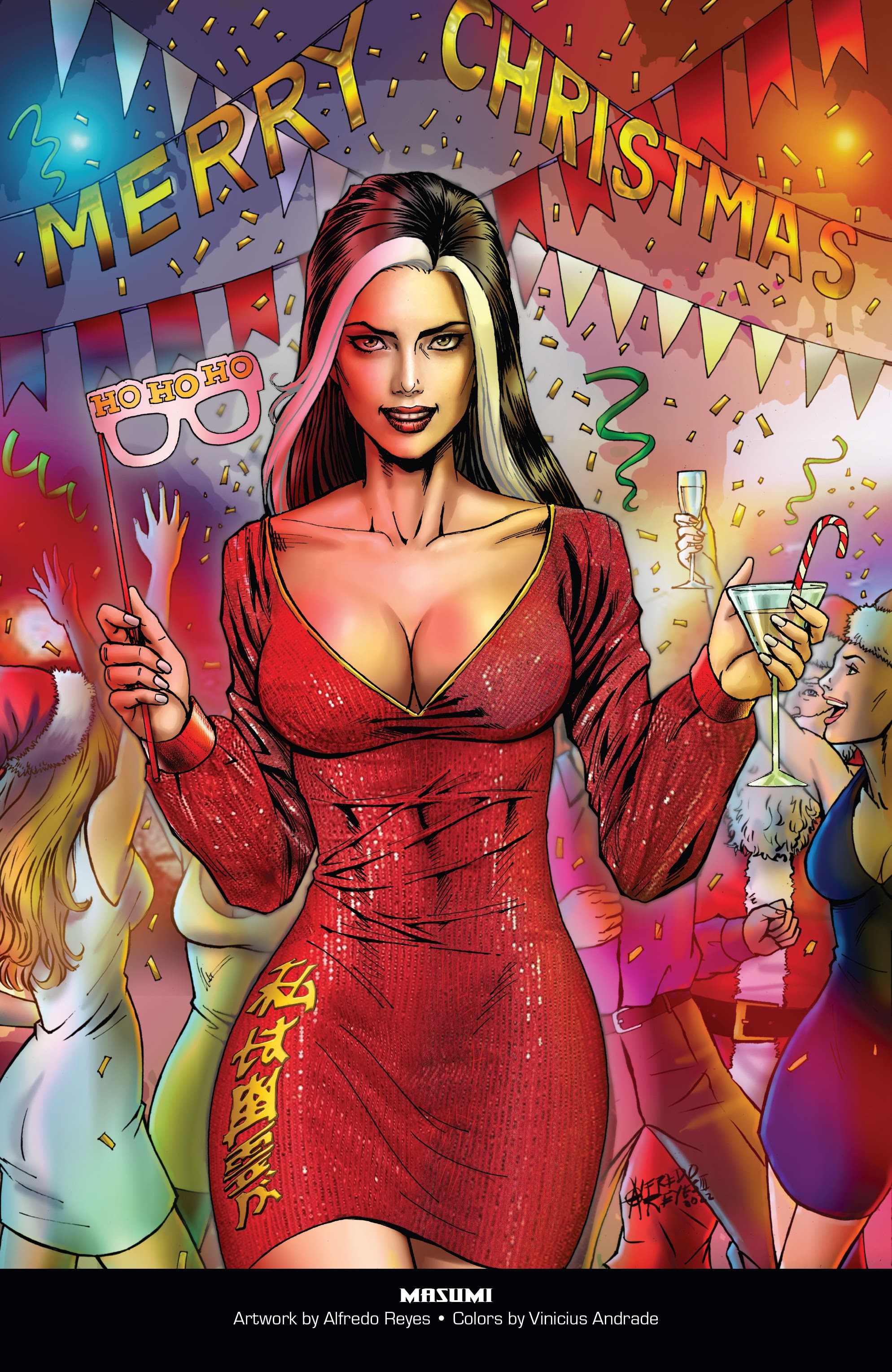 Read online Grimm Fairy Tales 2022 Holiday Pinup Special comic -  Issue # Full - 35