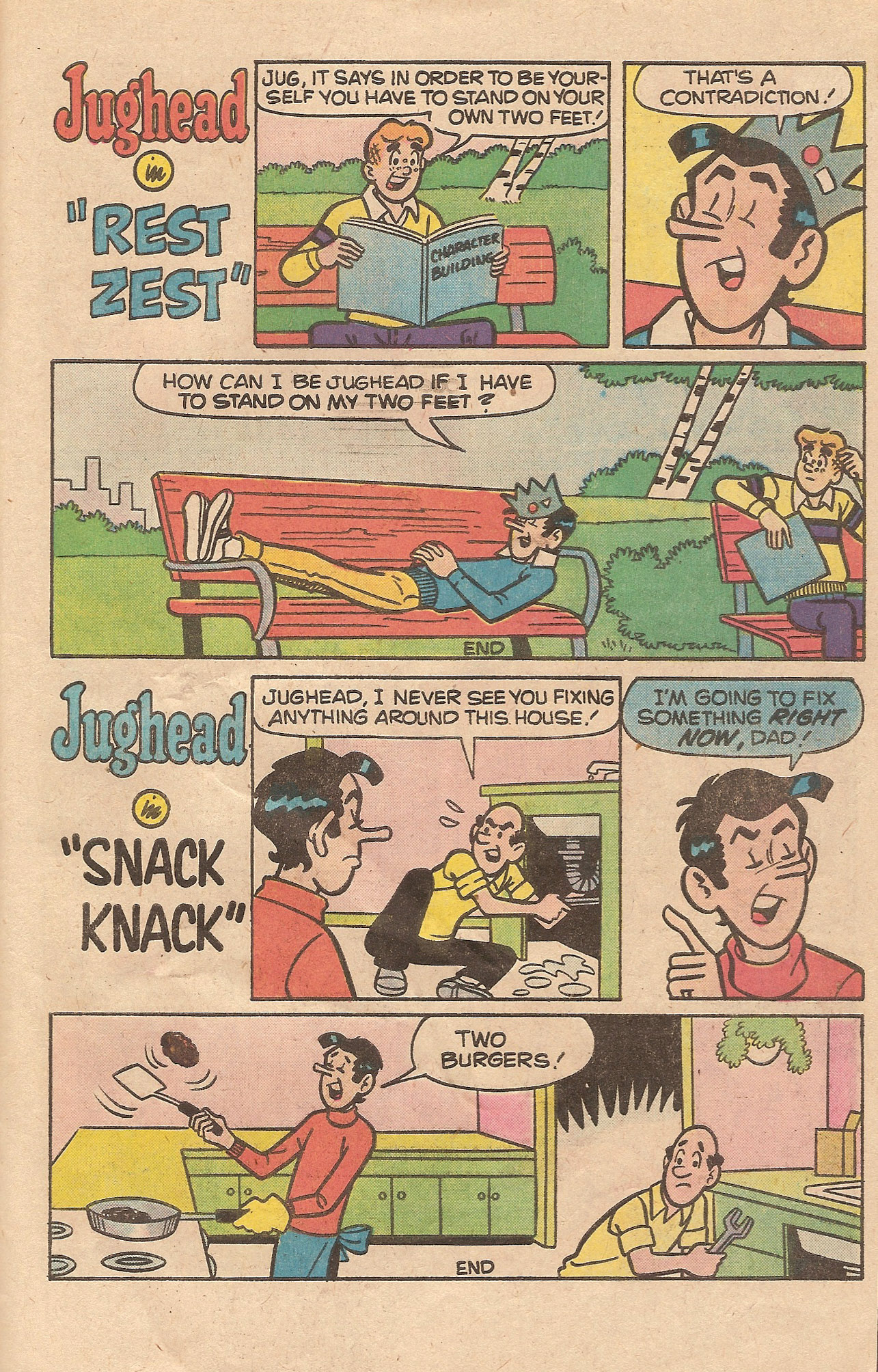 Read online Jughead's Jokes comic -  Issue #59 - 31