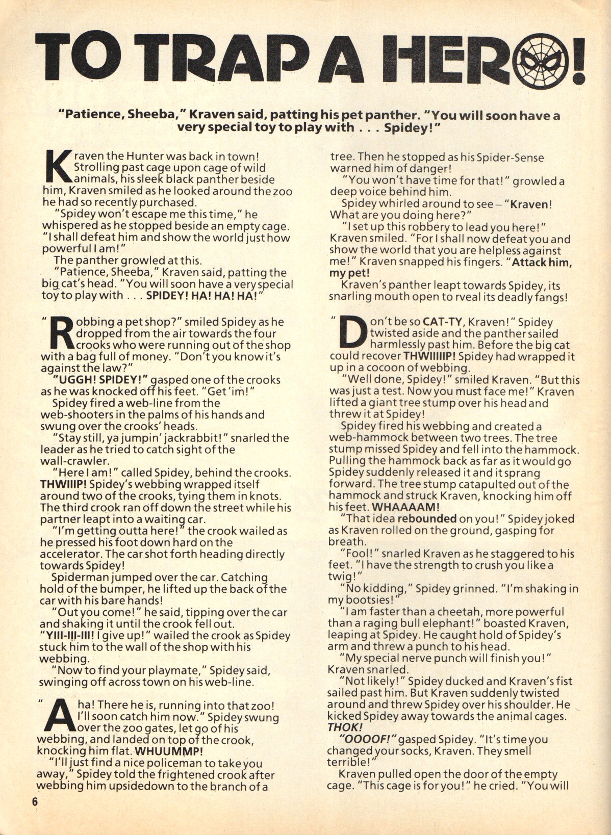 Read online Spidey Comic comic -  Issue #654 - 6