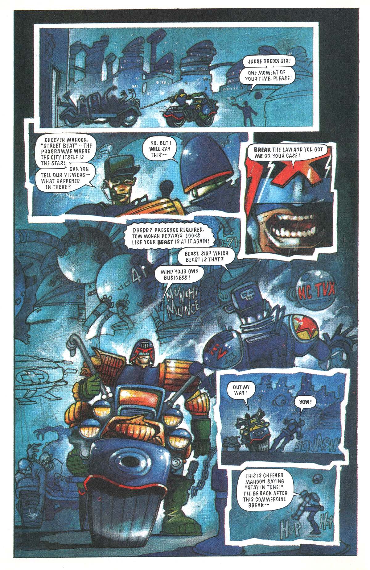 Read online Judge Dredd: The Megazine comic -  Issue #12 - 8