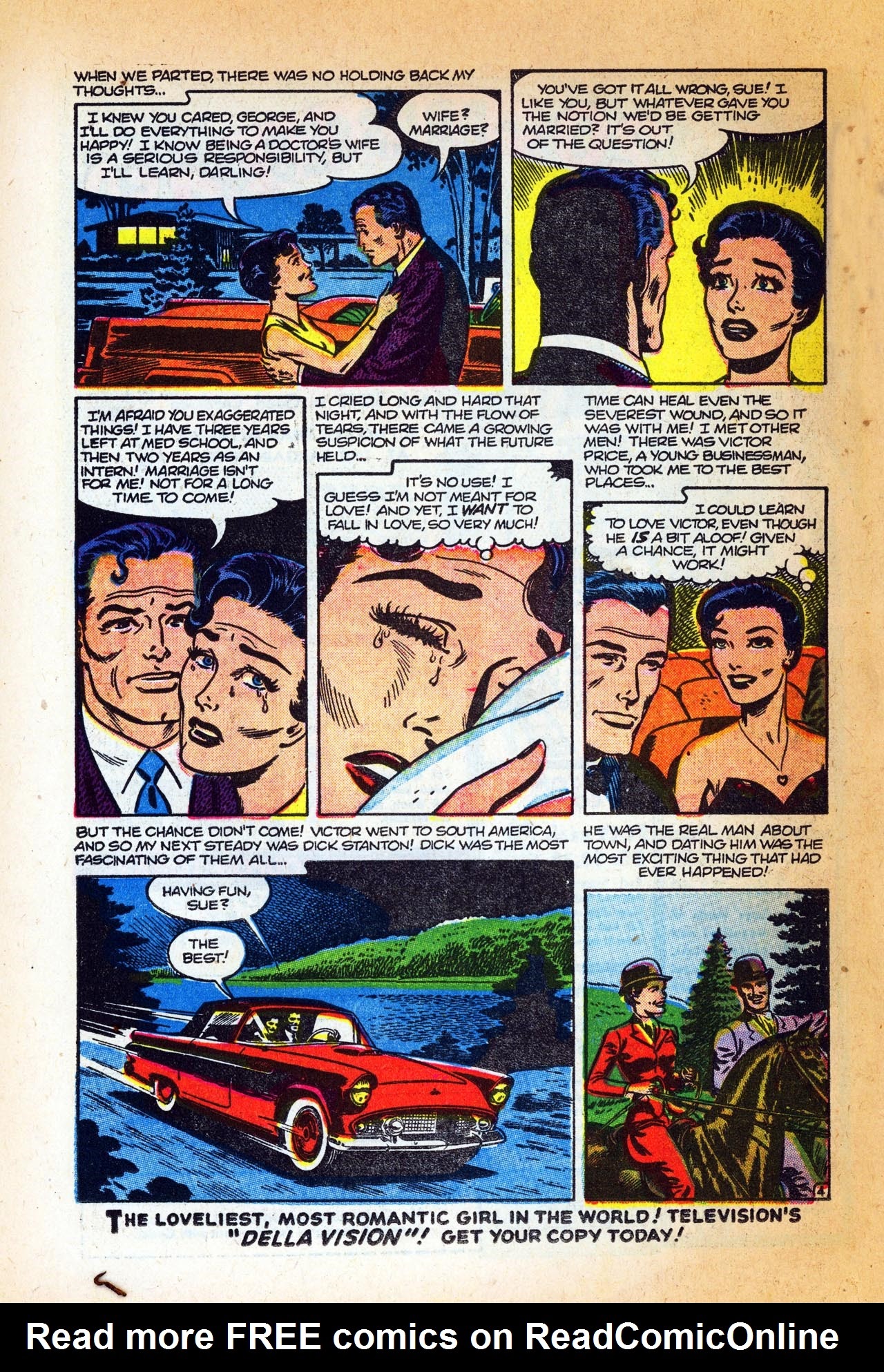 Read online Secret Story Romances comic -  Issue #13 - 14