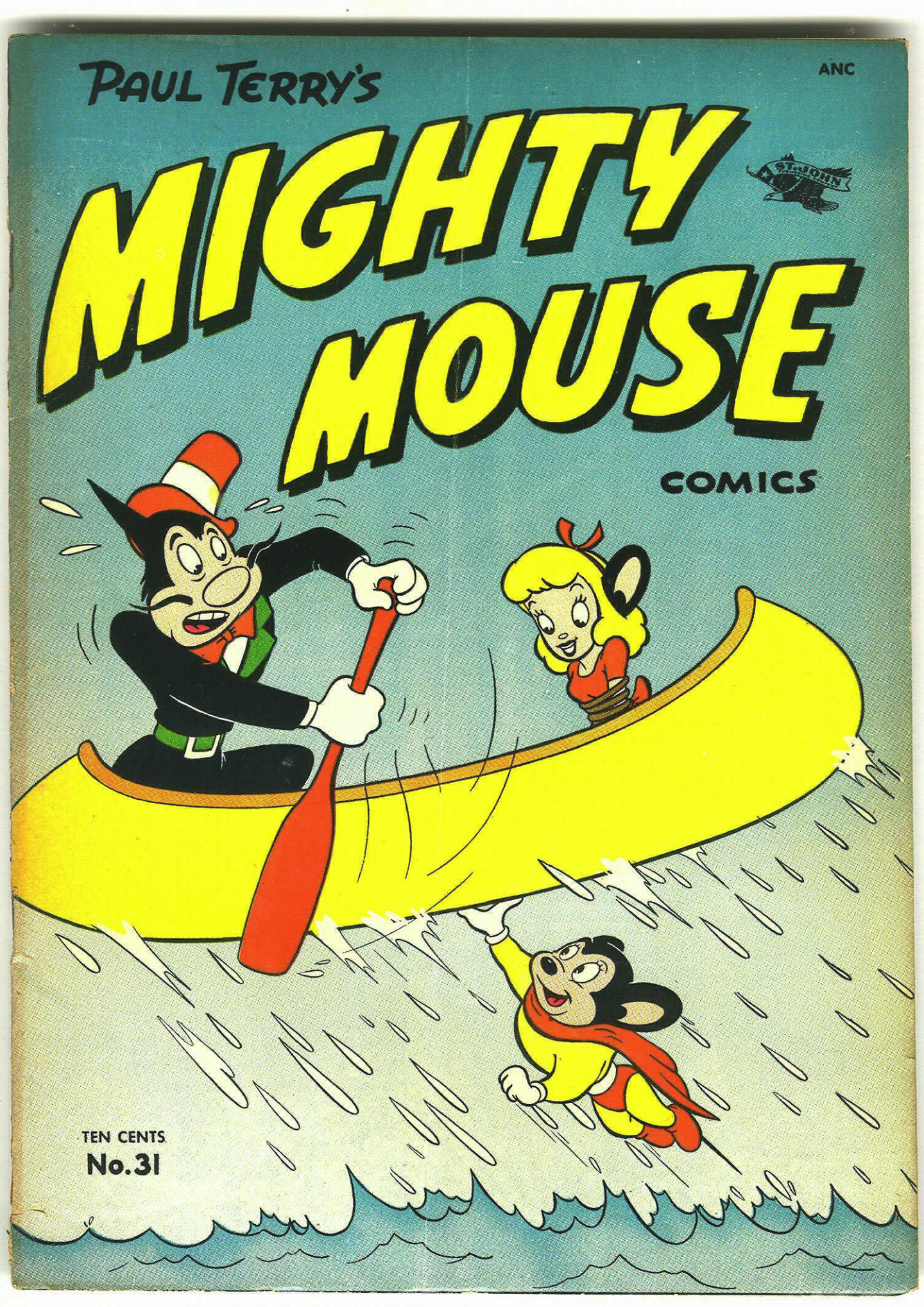 Read online Paul Terry's Mighty Mouse Comics comic -  Issue #31 - 1