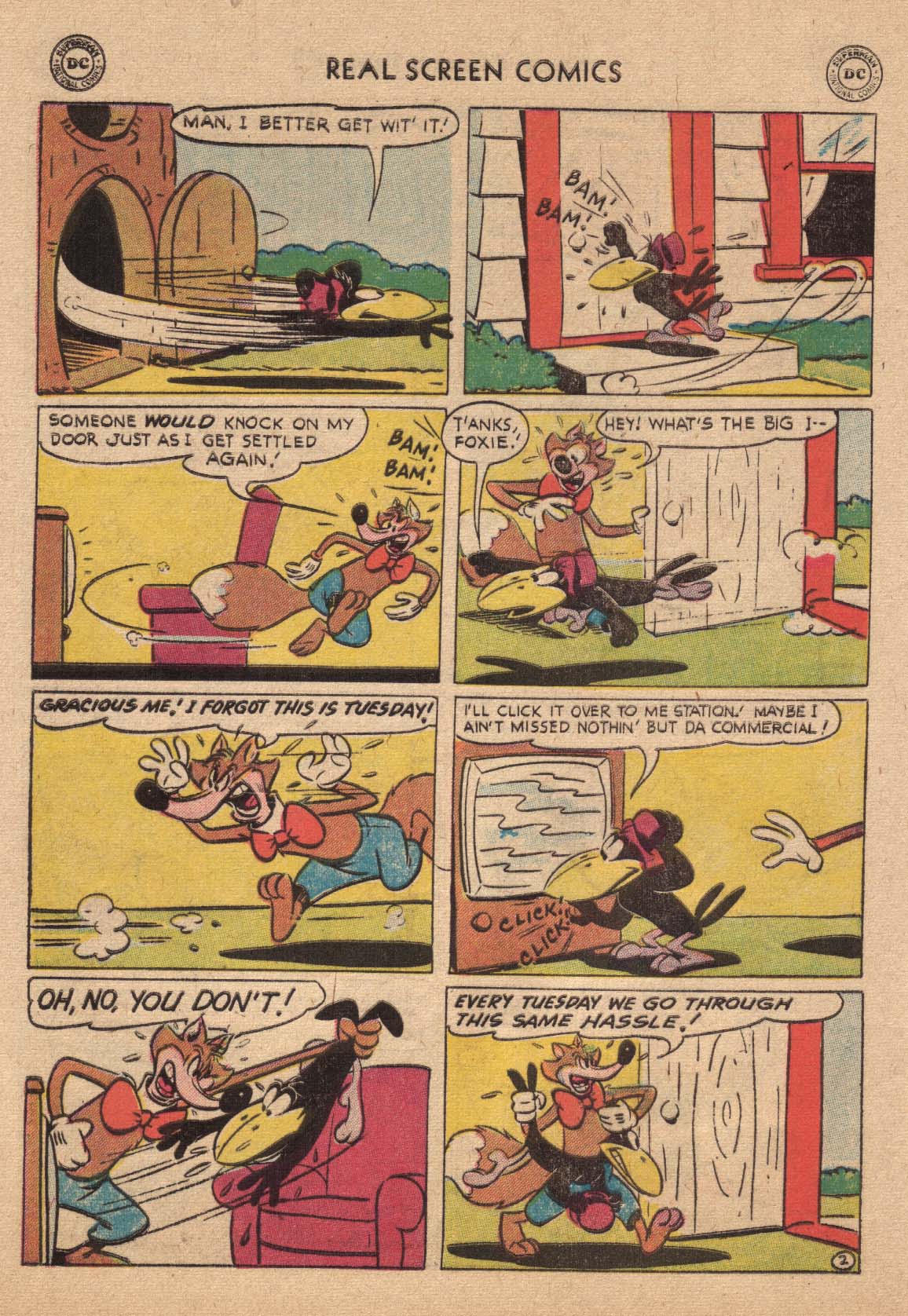 Read online Real Screen Comics comic -  Issue #96 - 28