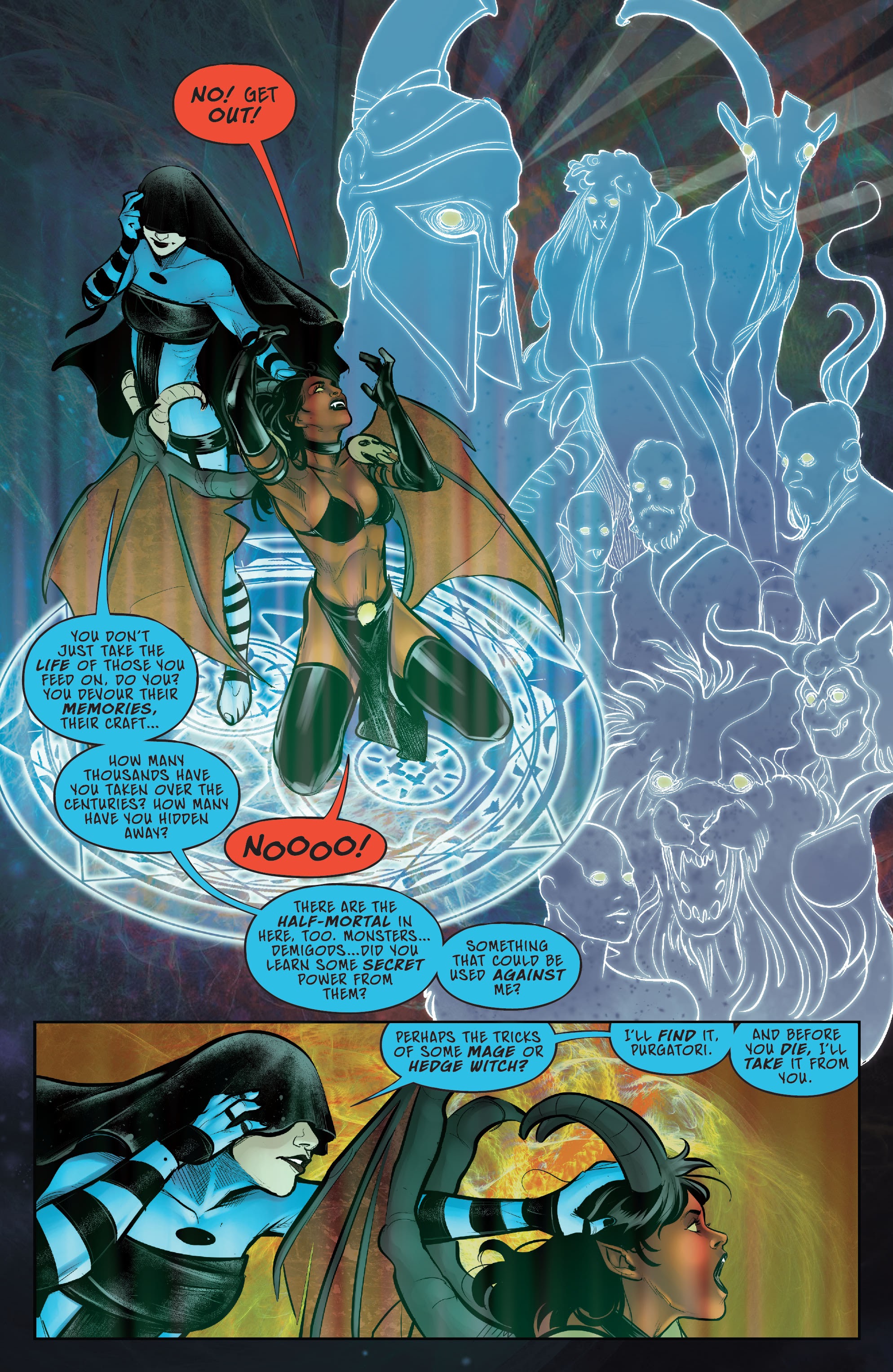 Read online Vampirella VS. Purgatori comic -  Issue #4 - 11