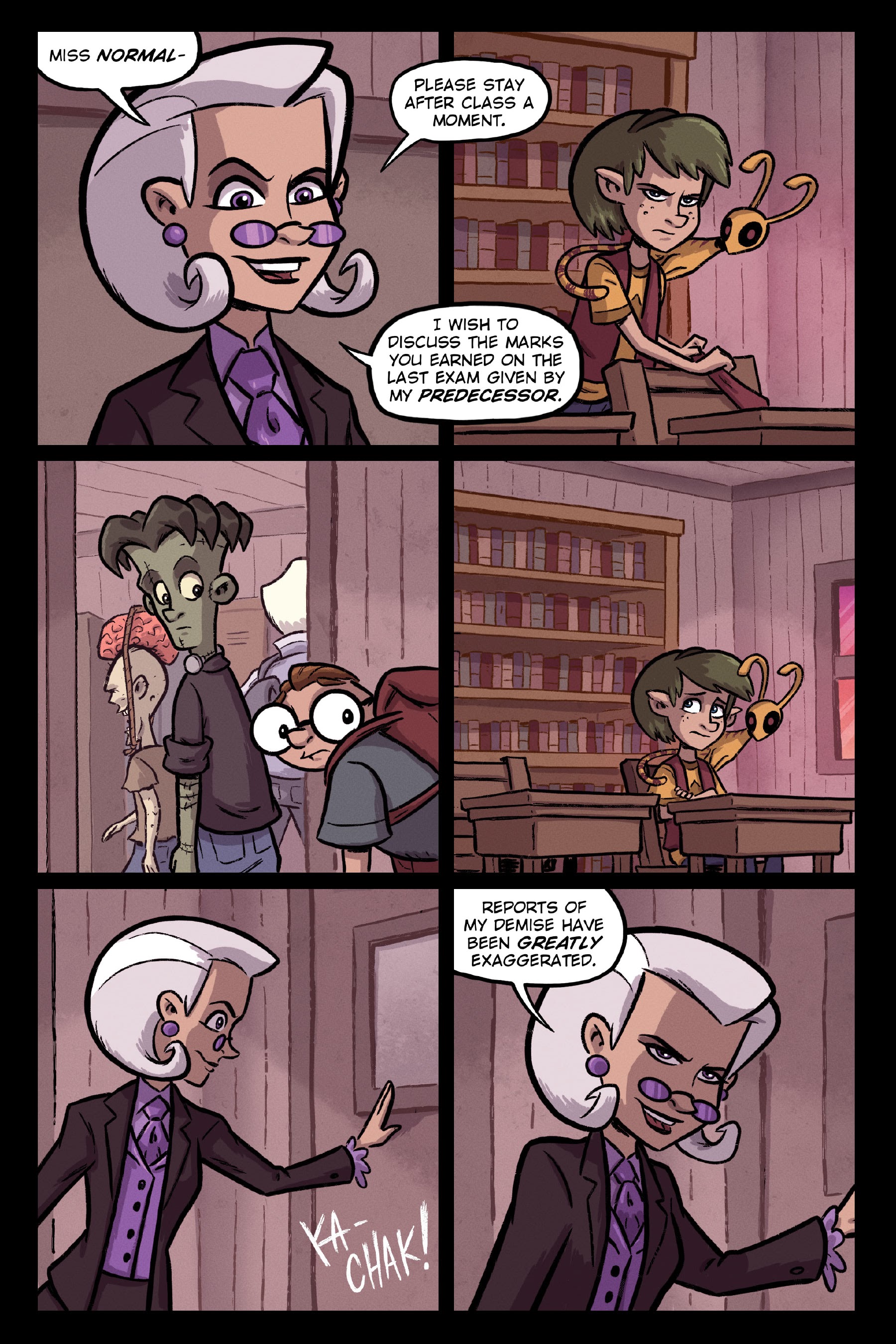 Read online Oddly Normal (2014) comic -  Issue #20 - 4