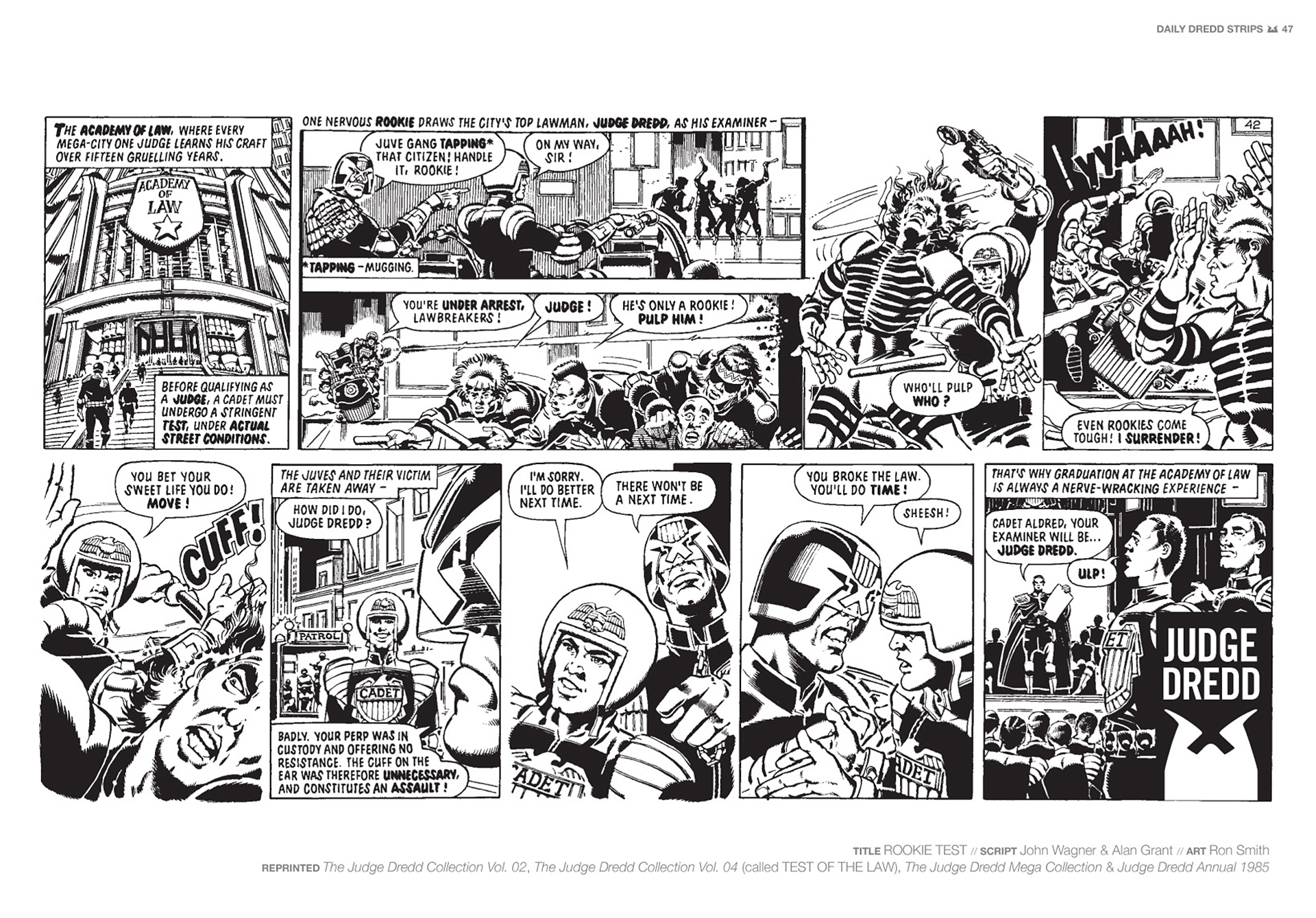 Read online Judge Dredd: The Daily Dredds comic -  Issue # TPB 1 - 50