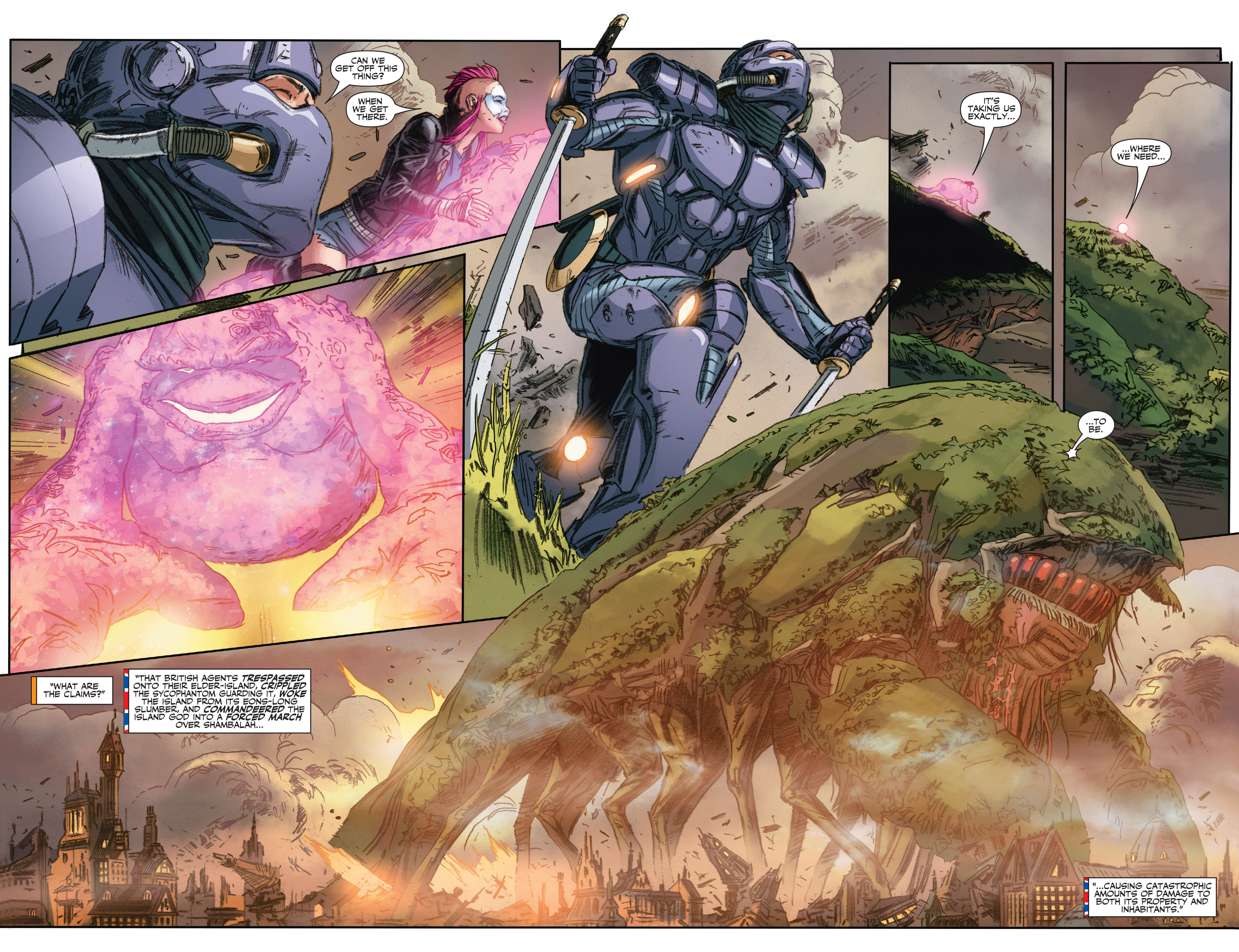 Read online Ninjak (2015) comic -  Issue # _Deluxe Edition 1 (Part 4) - 64