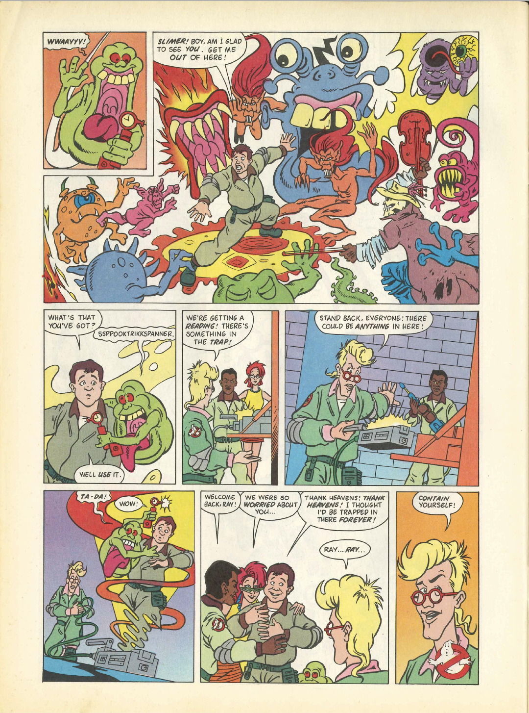 Read online The Real Ghostbusters comic -  Issue #187 - 32