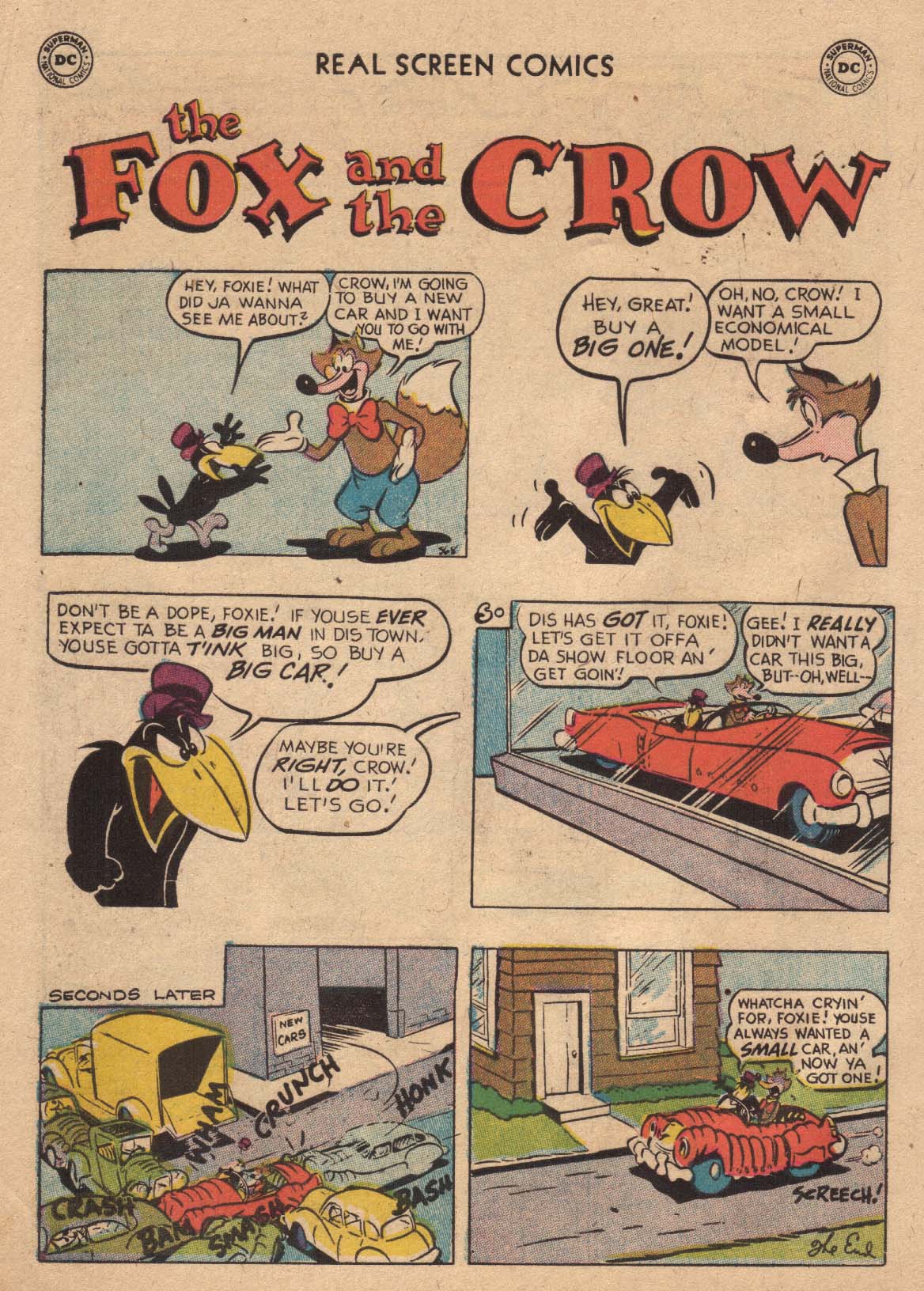 Read online Real Screen Comics comic -  Issue #96 - 10