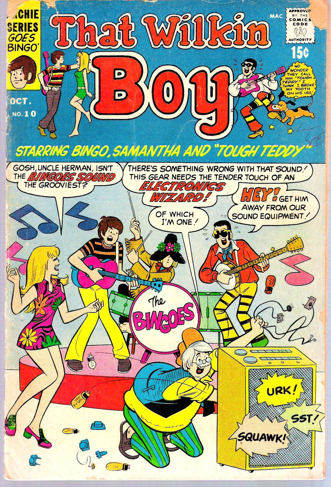 Read online That Wilkin Boy comic -  Issue #10 - 1