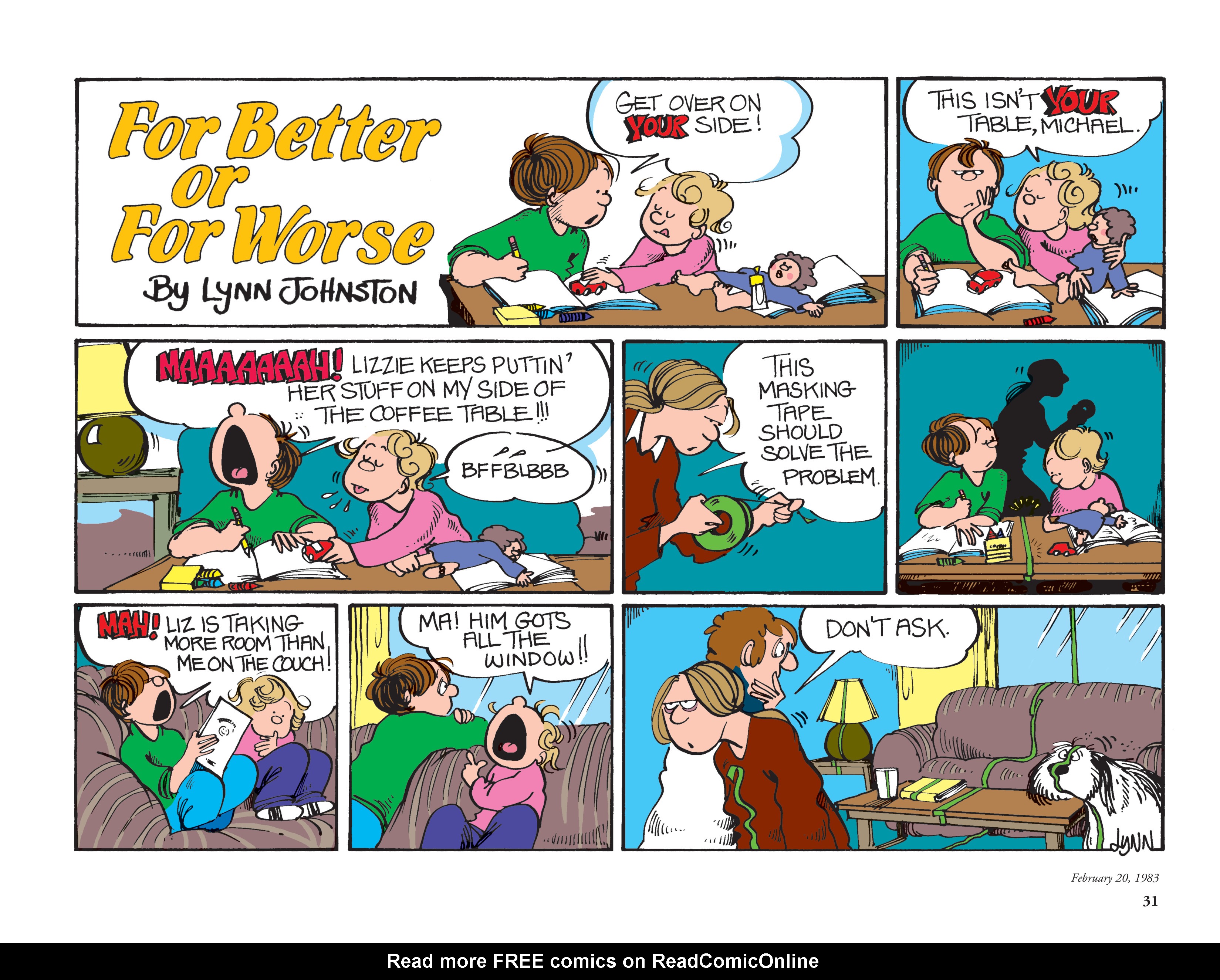 Read online For Better Or For Worse: The Complete Library comic -  Issue # TPB 2 (Part 1) - 31