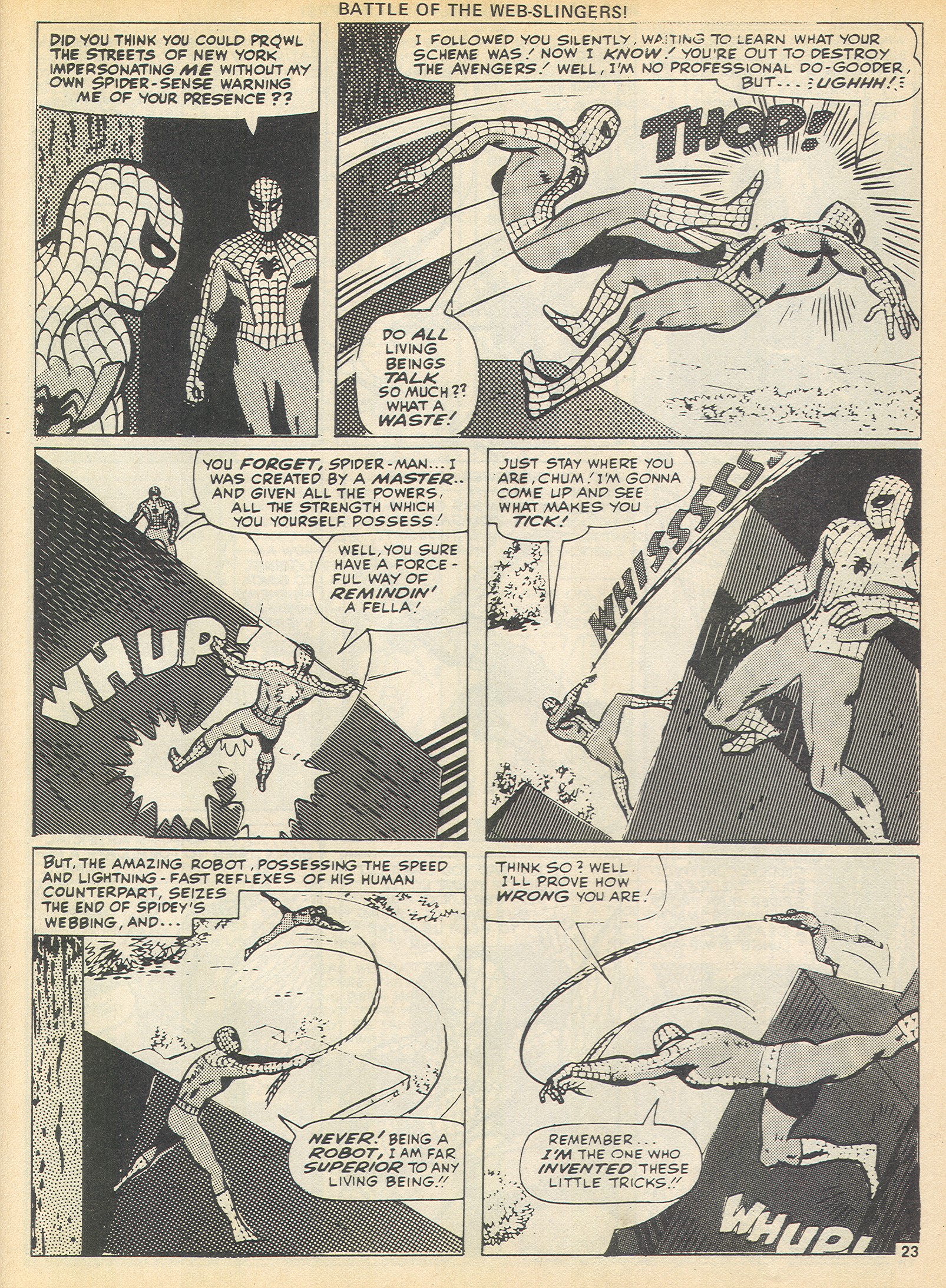 Read online The Avengers (1973) comic -  Issue #8 - 23