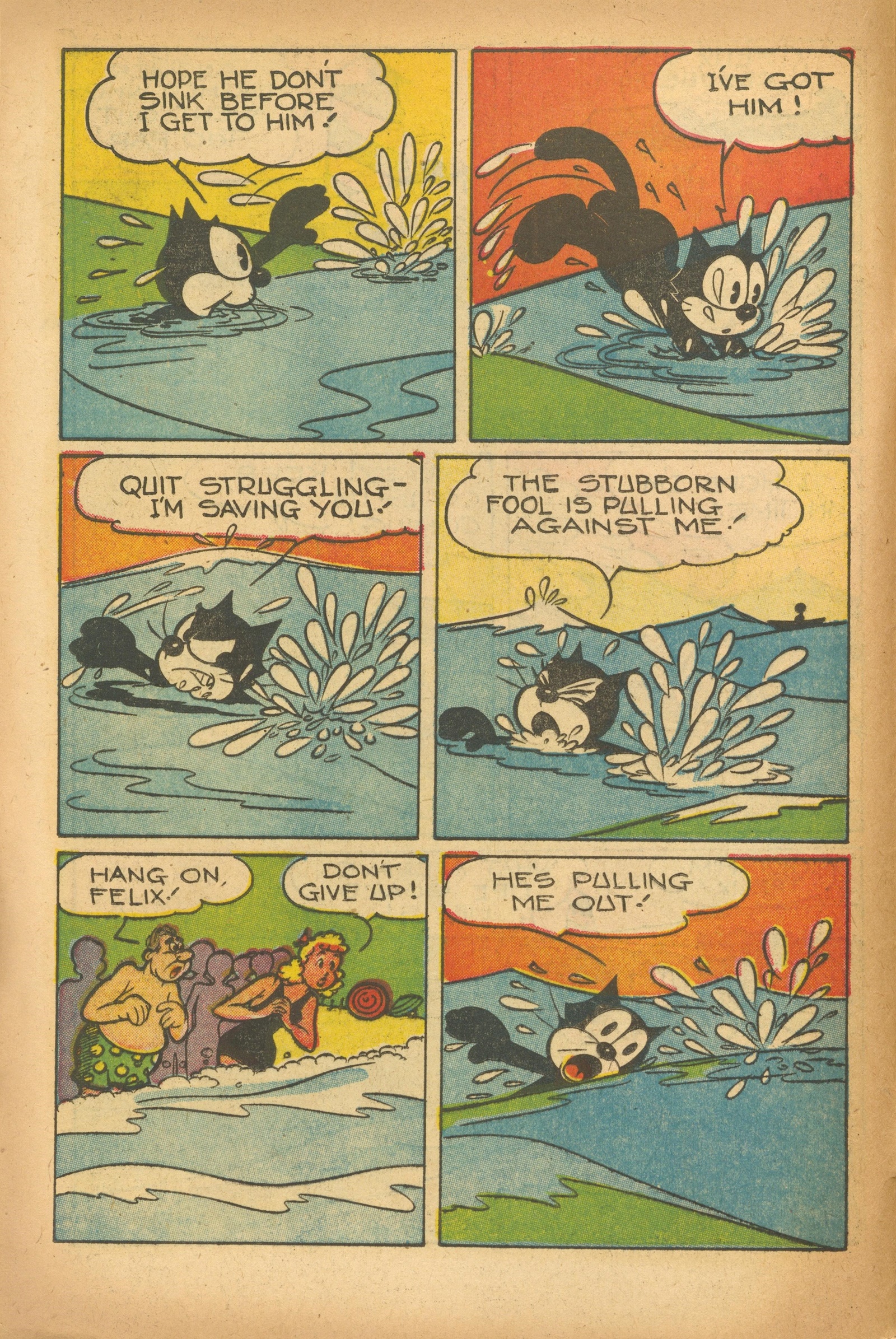 Read online Felix the Cat (1951) comic -  Issue #25 - 14