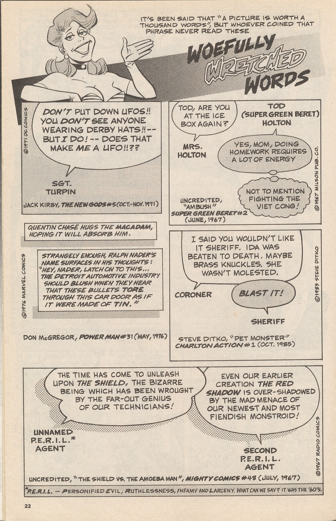 Read online World's Worst Comics Awards comic -  Issue #1 - 24