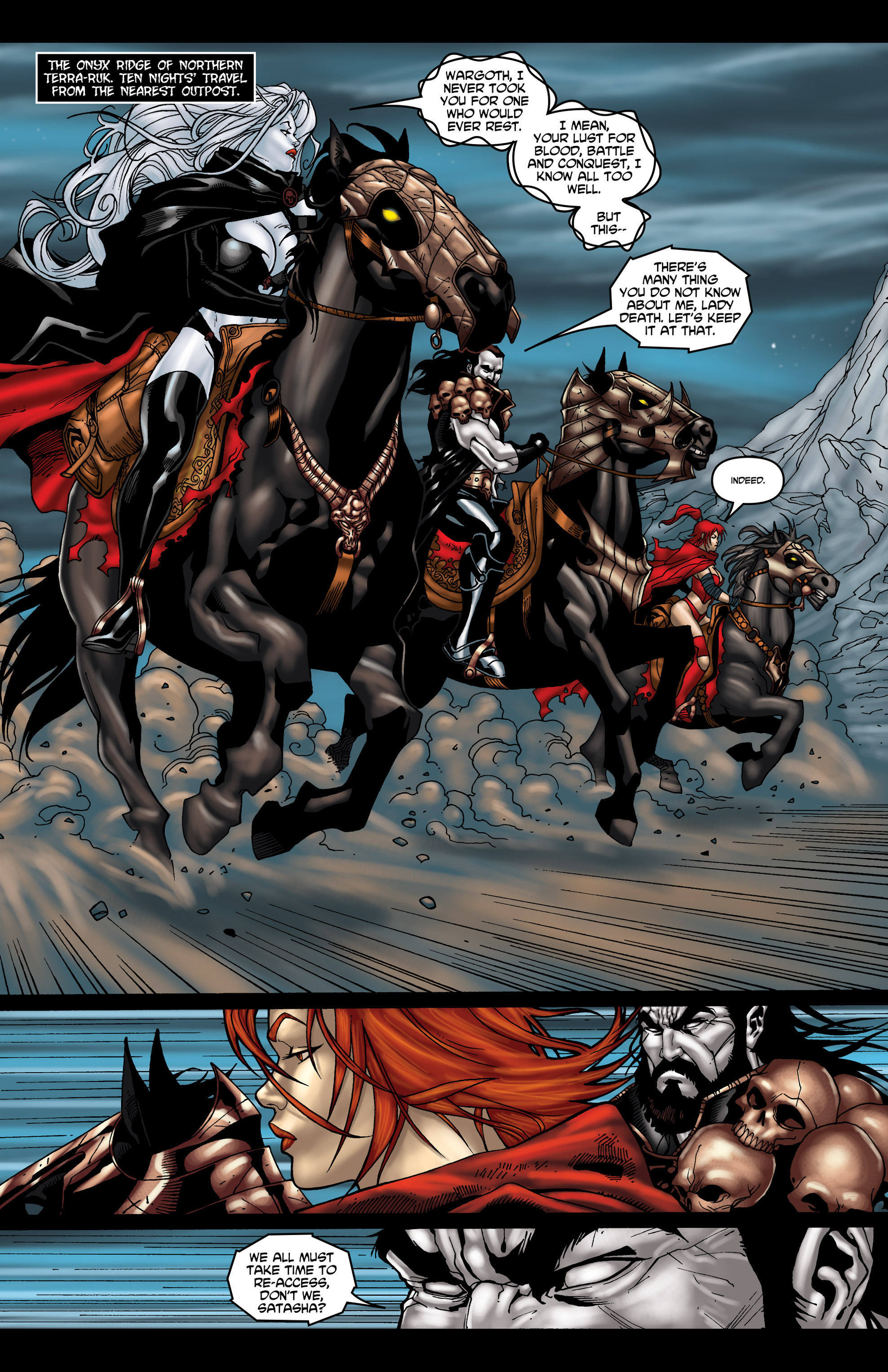 Read online Lady Death Origins comic -  Issue #12 - 3