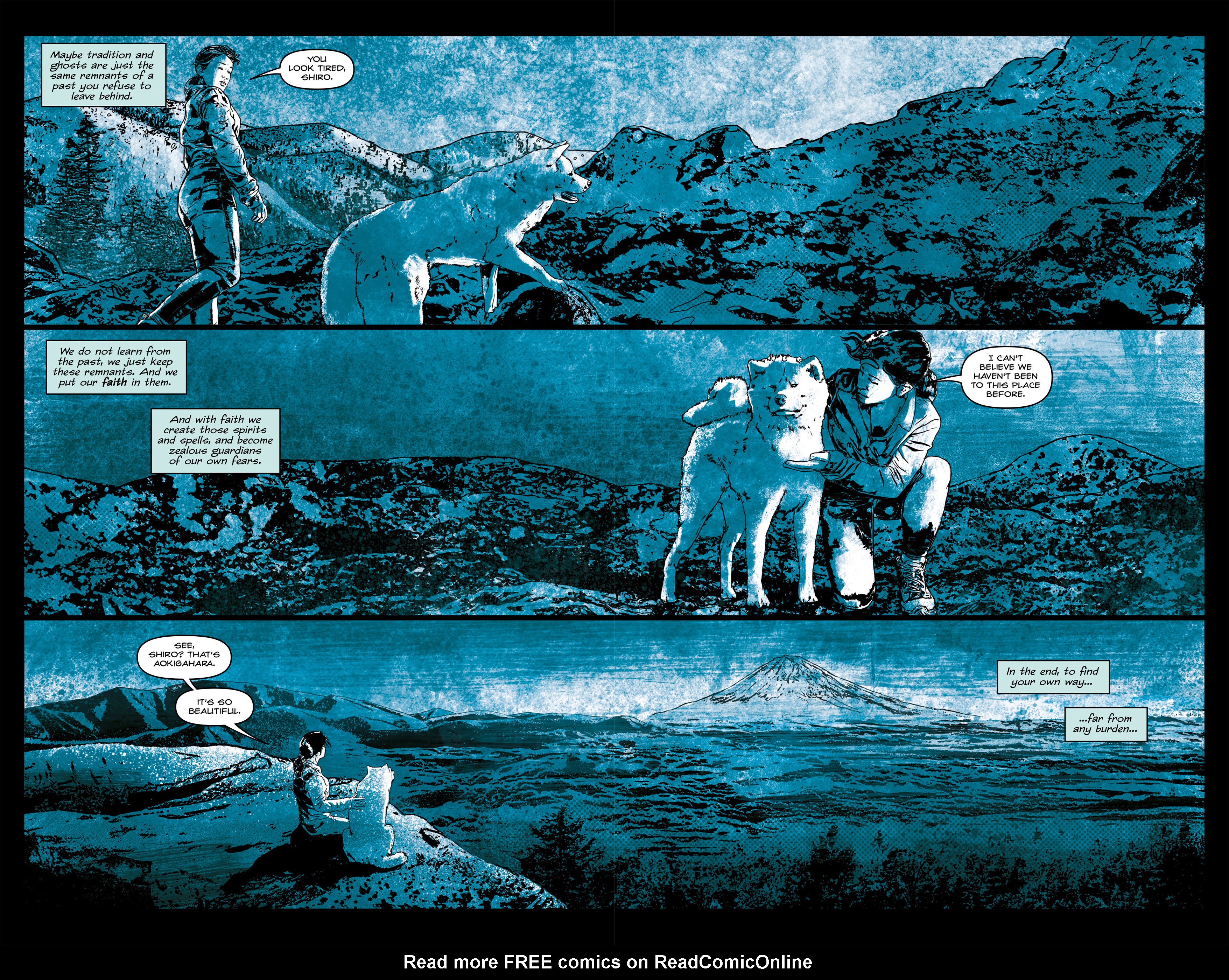Read online Call of the Suicide Forest comic -  Issue #5 - 20