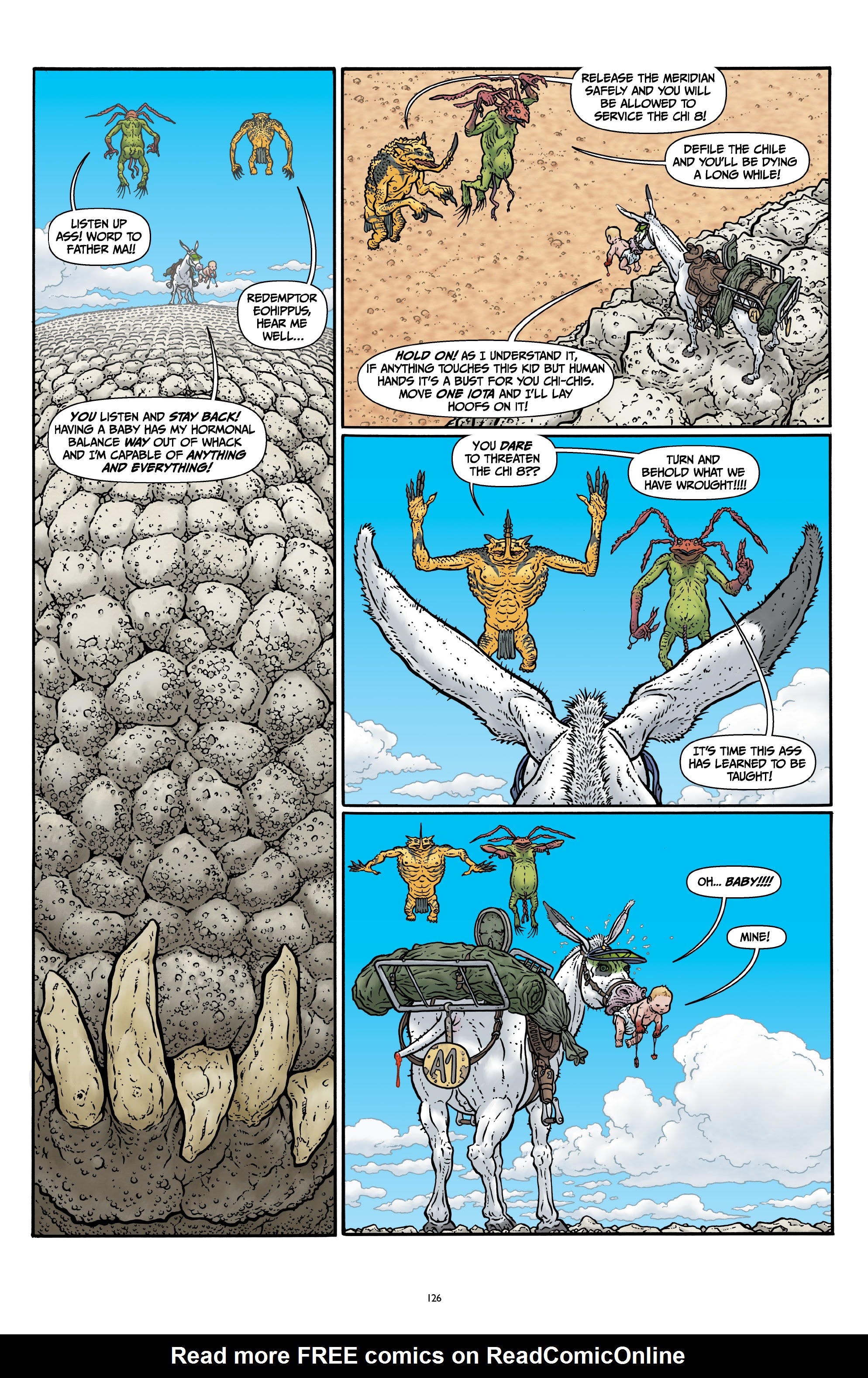 Read online Shaolin Cowboy comic -  Issue # _Start Trek (Part 1) - 100