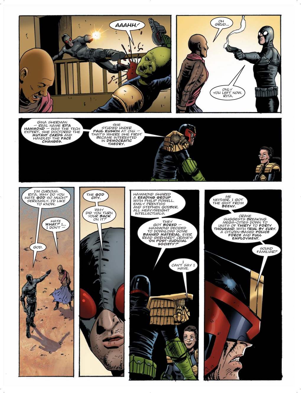 Read online Judge Dredd Megazine (Vol. 5) comic -  Issue #313 - 9
