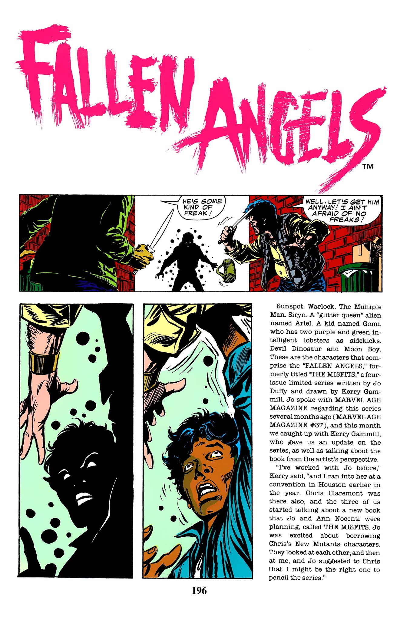 Read online Fallen Angels comic -  Issue # _TPB (Part 2) - 91