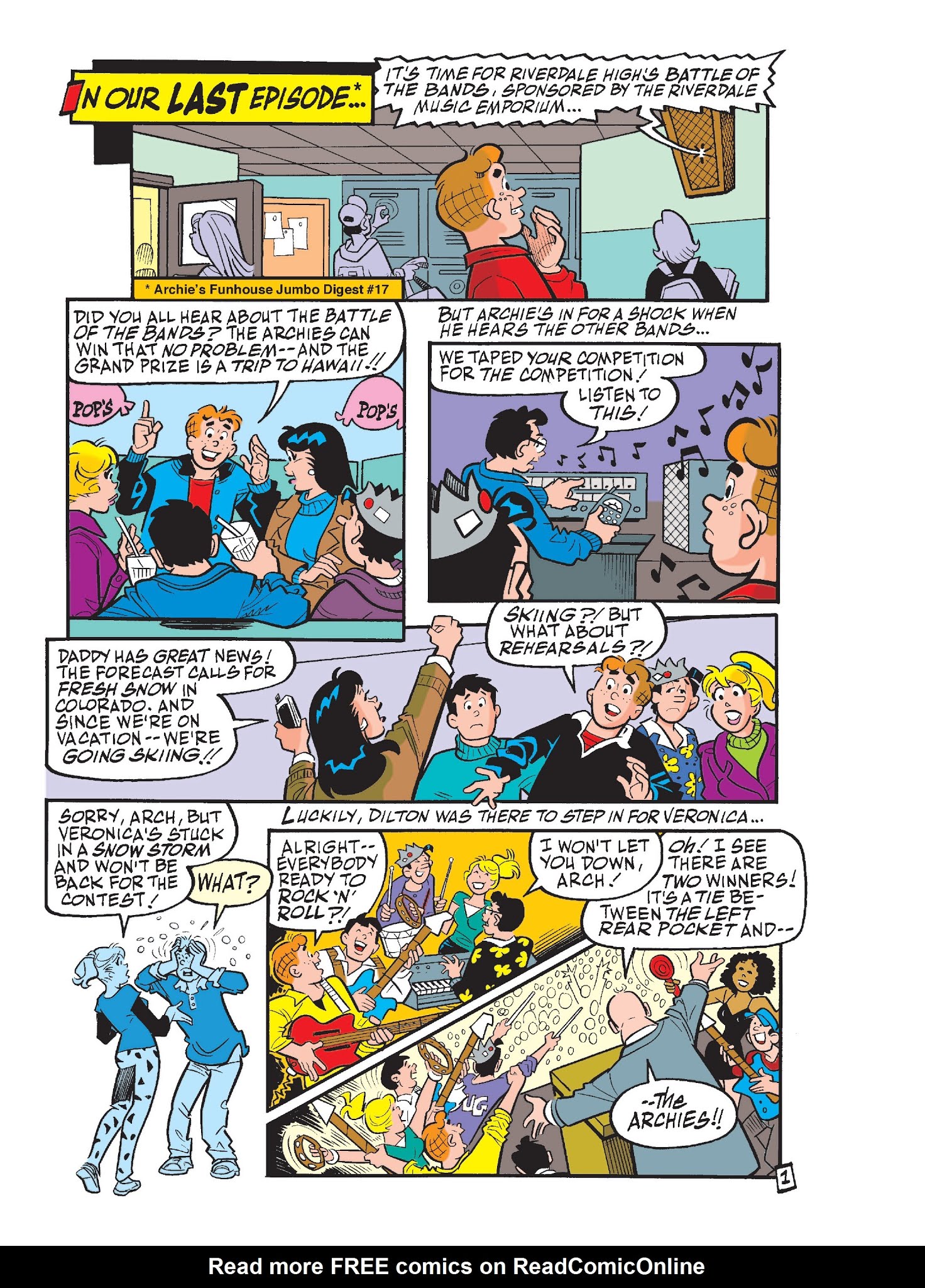 Read online Archie's Funhouse Double Digest comic -  Issue #18 - 36