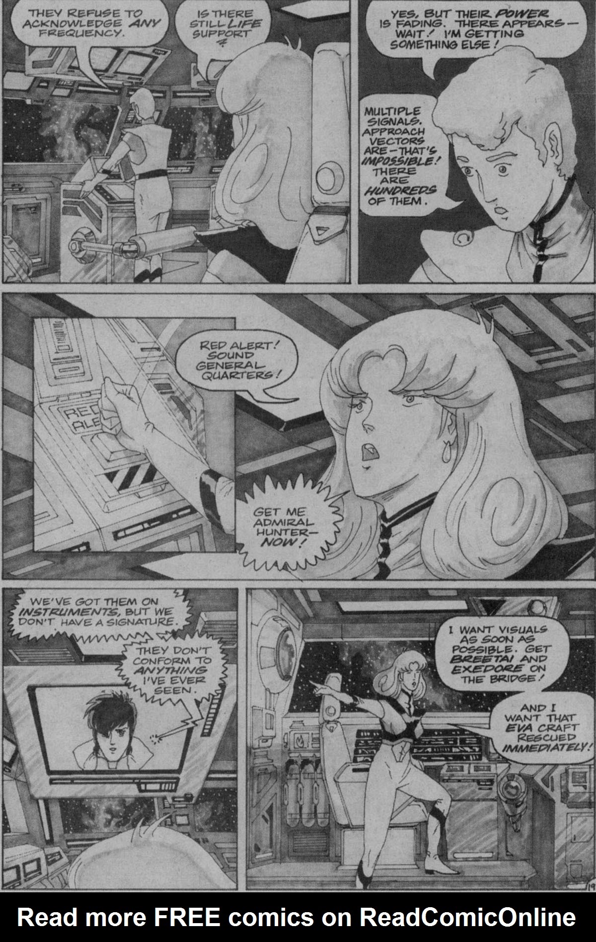 Read online Robotech II: The Sentinels - The Marriage of Rick Hunter and Lisa Hayes comic -  Issue # TPB 3 - 54