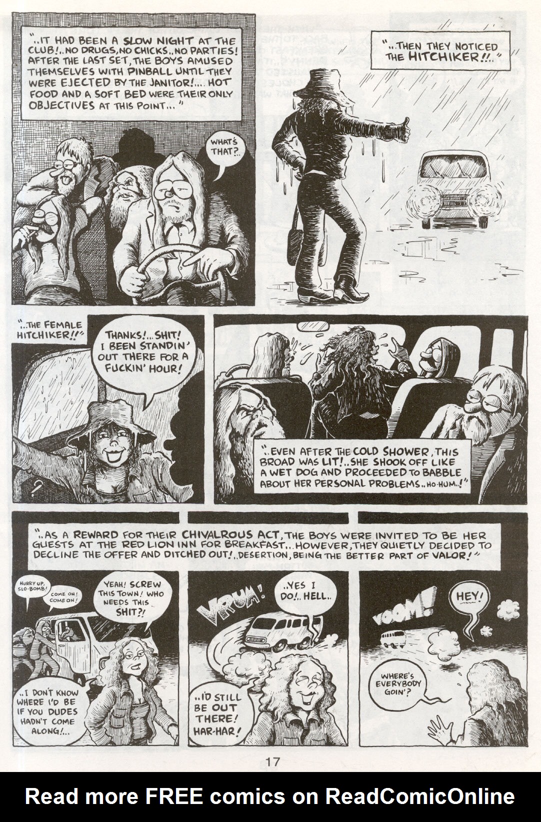 Read online Rip Off Comix comic -  Issue #17 - 19