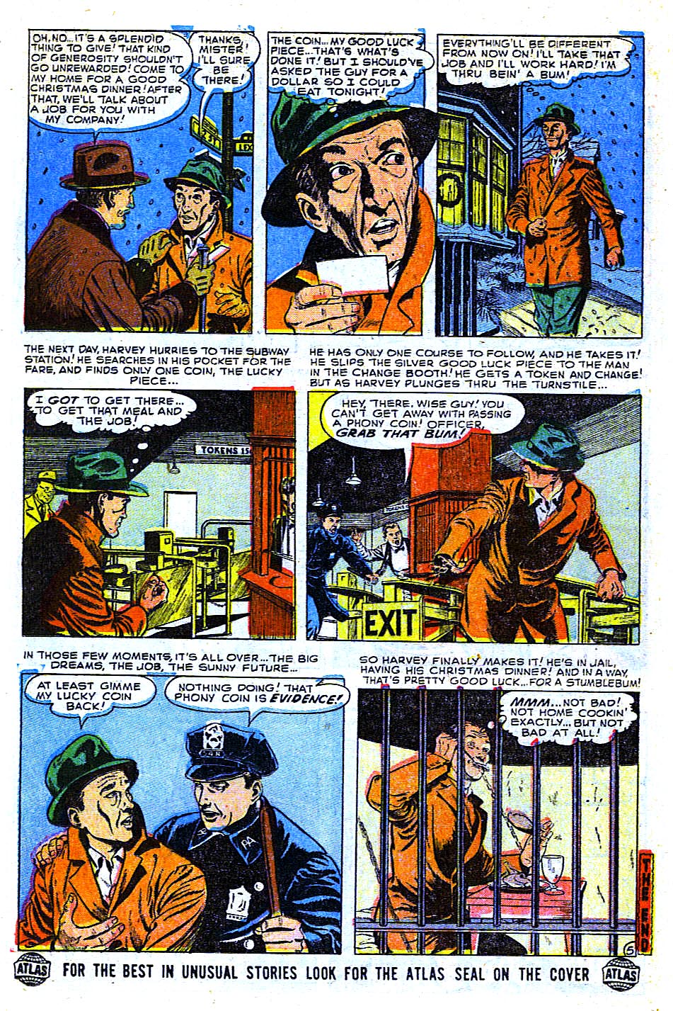 Read online Uncanny Tales comic -  Issue #30 - 15