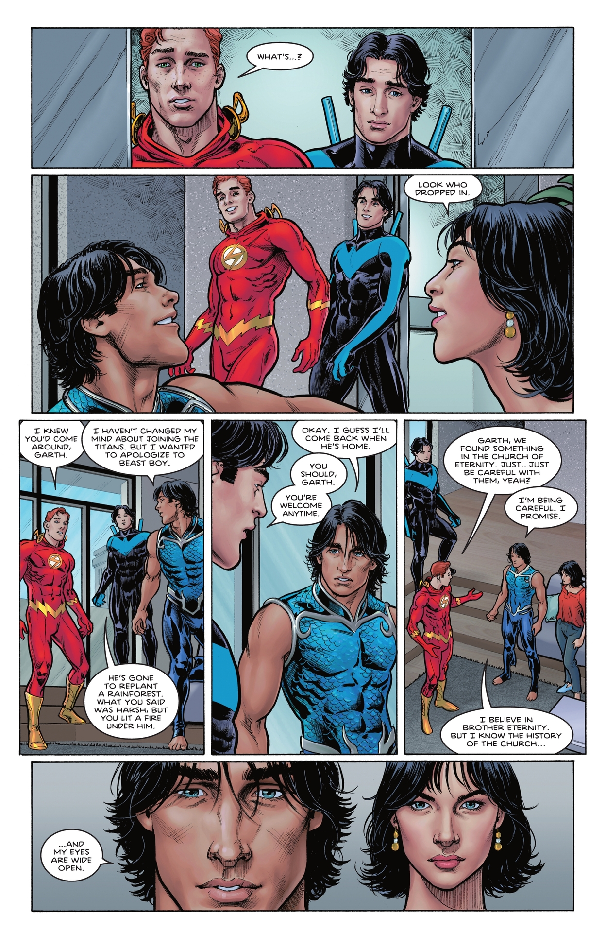 Read online Titans (2023) comic -  Issue #4 - 17