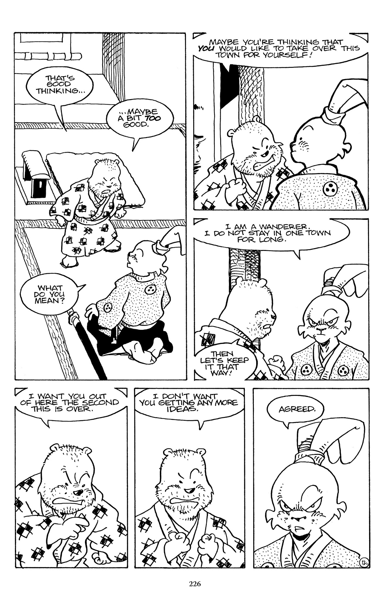 Read online The Usagi Yojimbo Saga comic -  Issue # TPB 7 - 221