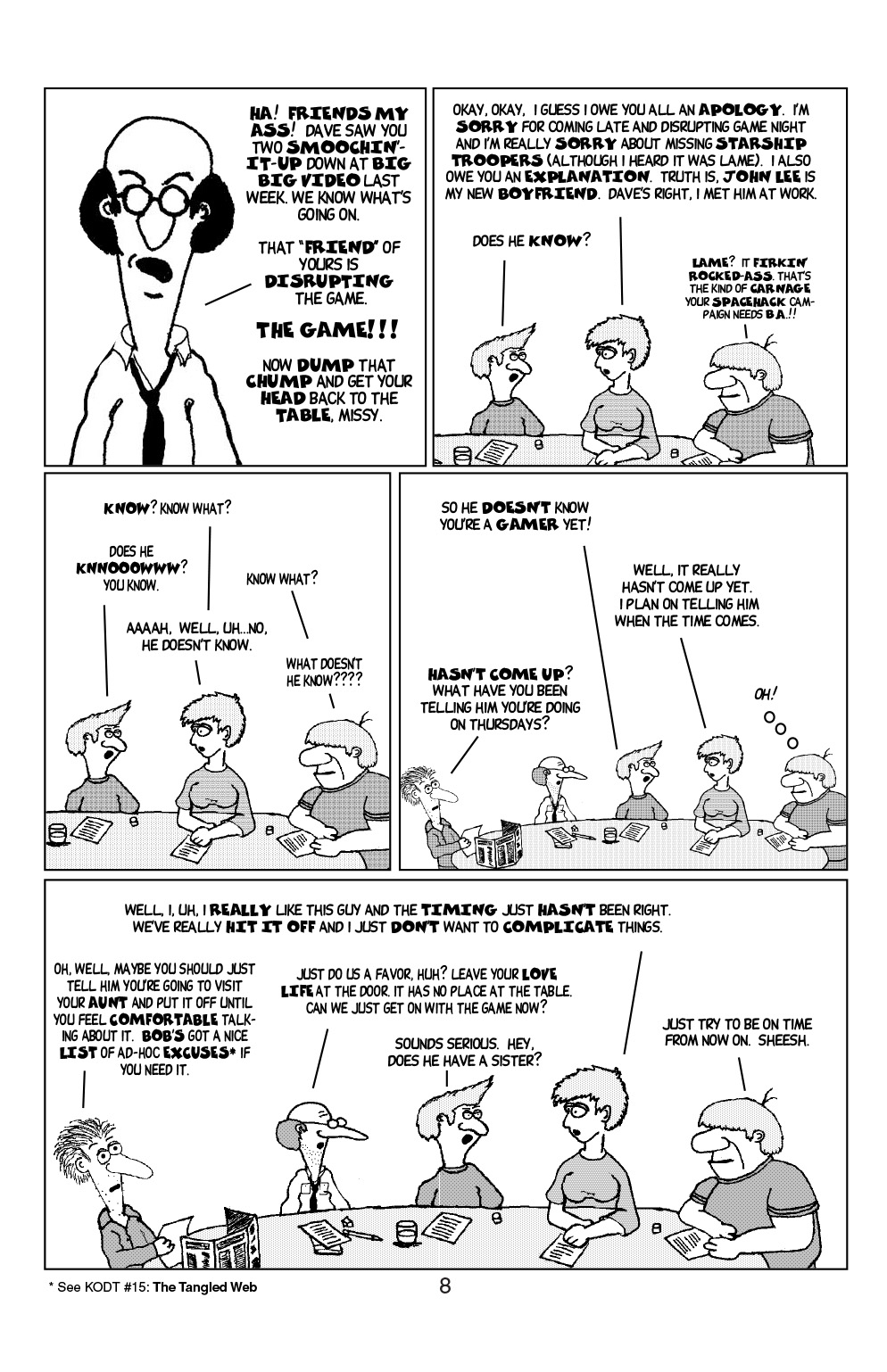 Read online Knights of the Dinner Table comic -  Issue #28 - 10