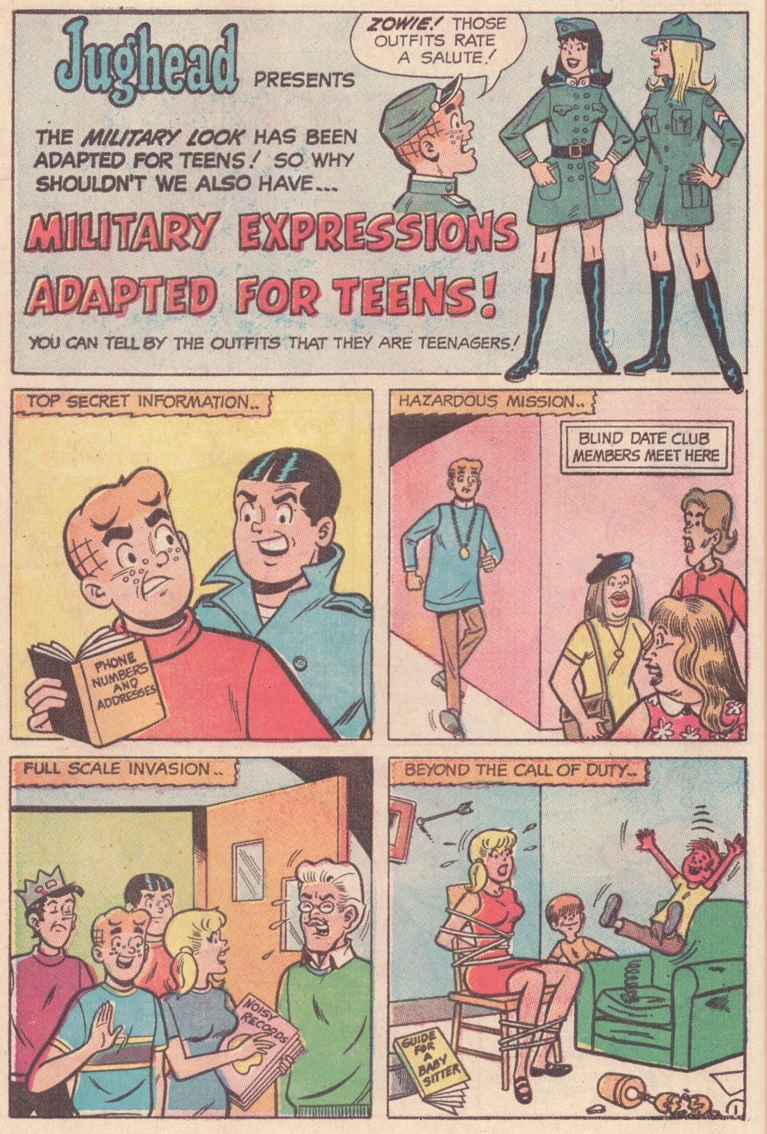 Read online Jughead's Jokes comic -  Issue #9 - 22