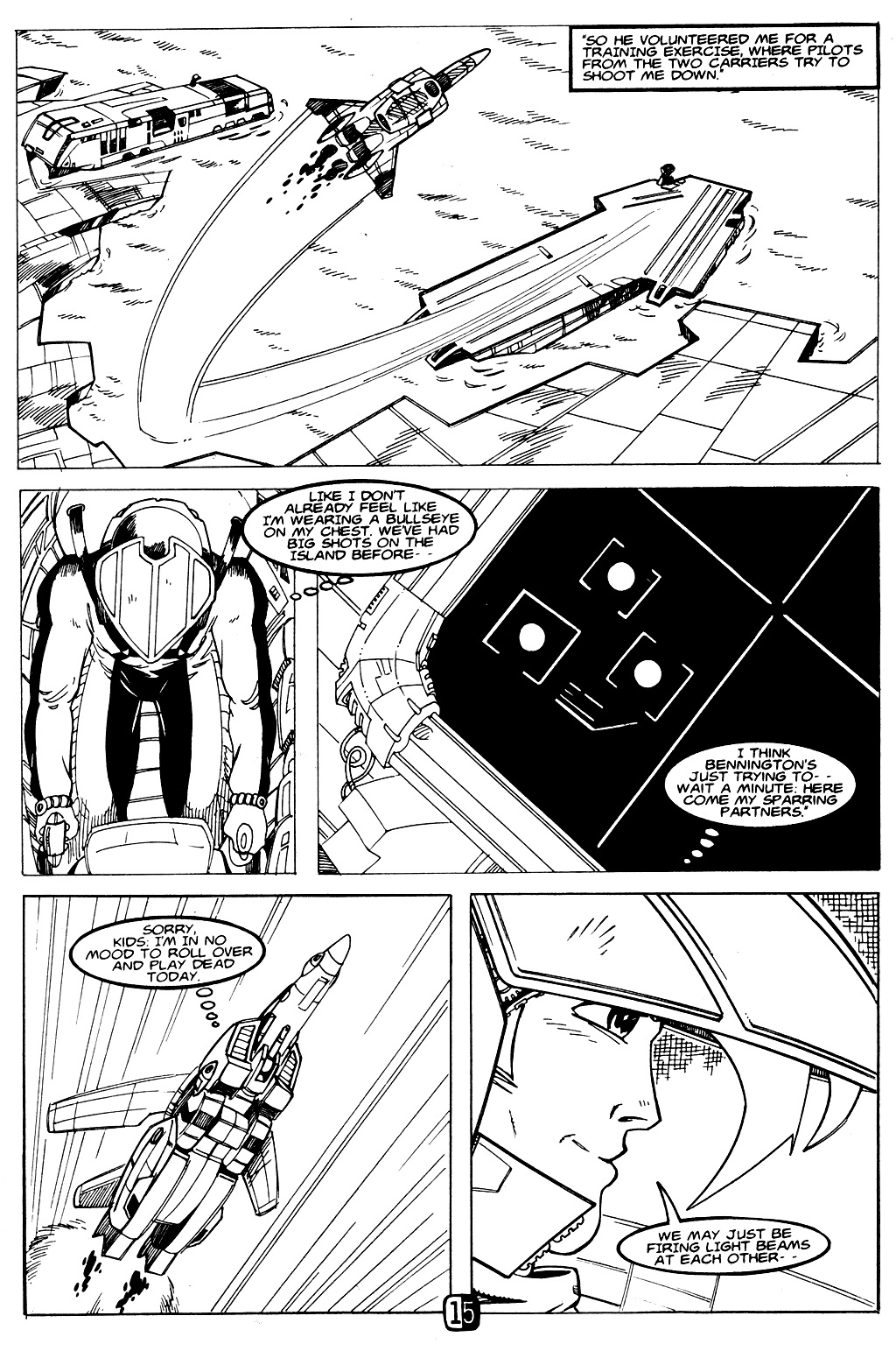 Read online Robotech: Return to Macross comic -  Issue #31 - 16